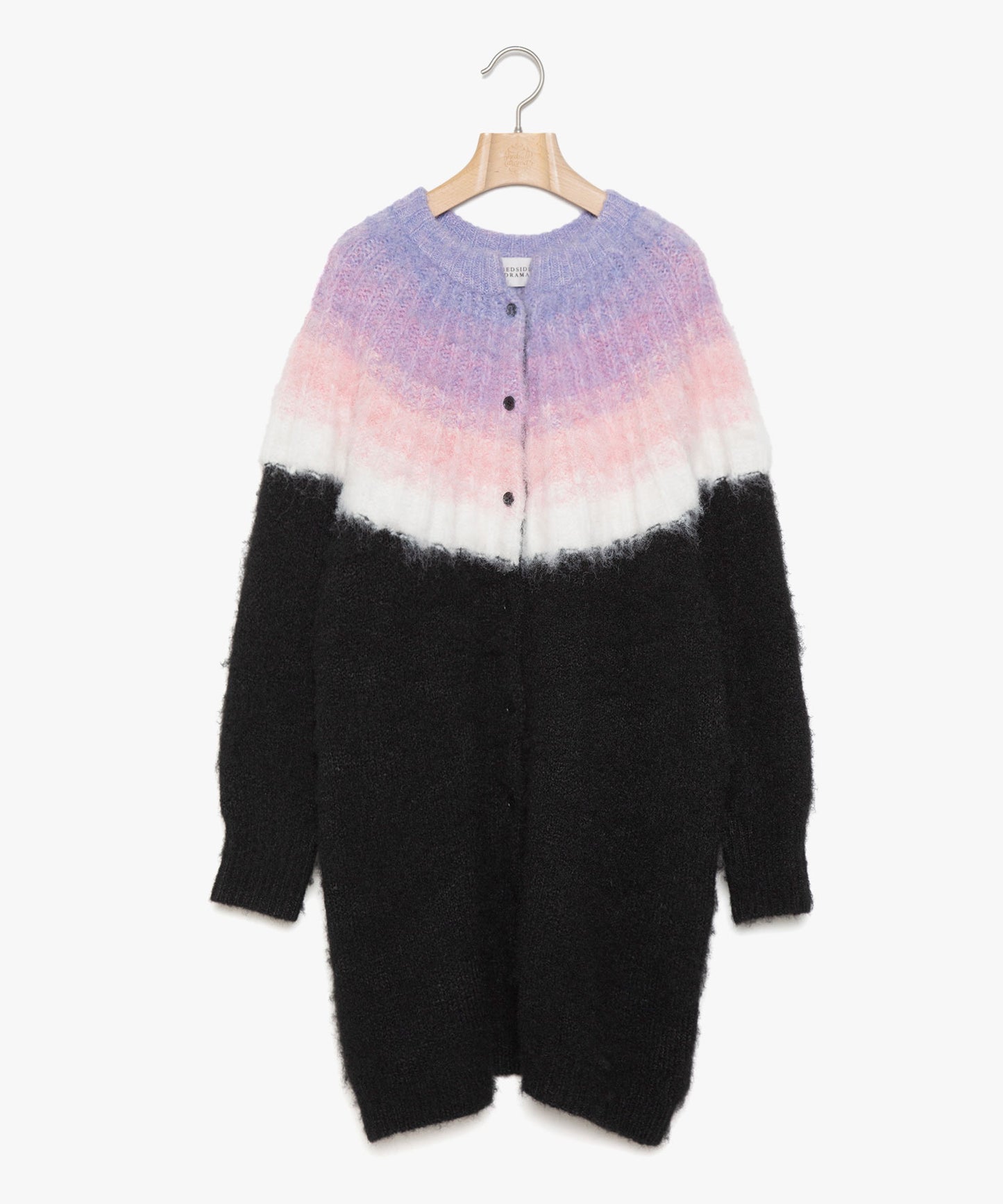 Petal Gradation Knit Coat