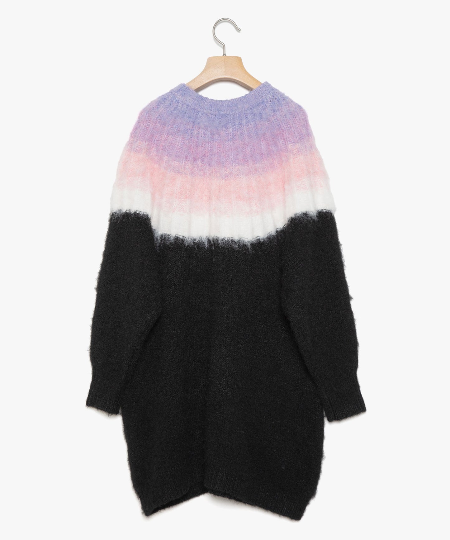 Petal Gradation Knit Coat