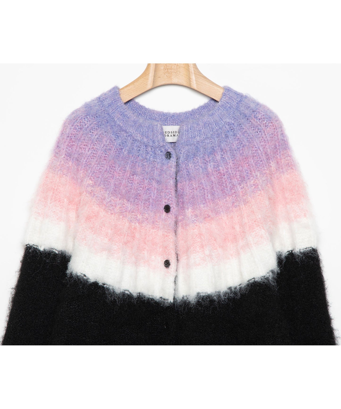 Petal Gradation Knit Coat