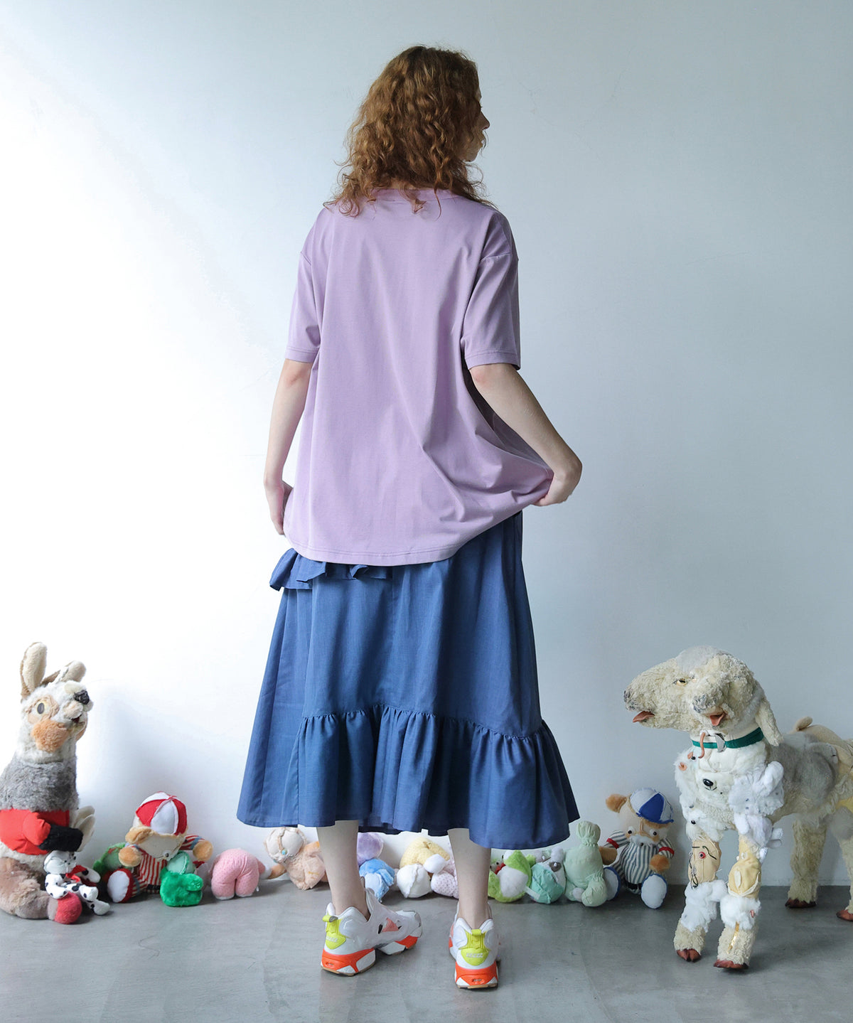 ASYMMETRICAL SHIRT SKIRT