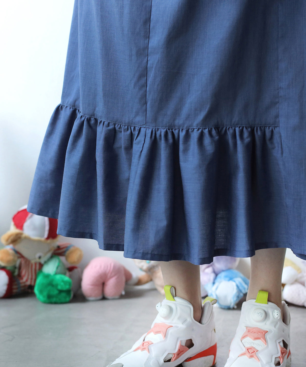 ASYMMETRICAL SHIRT SKIRT