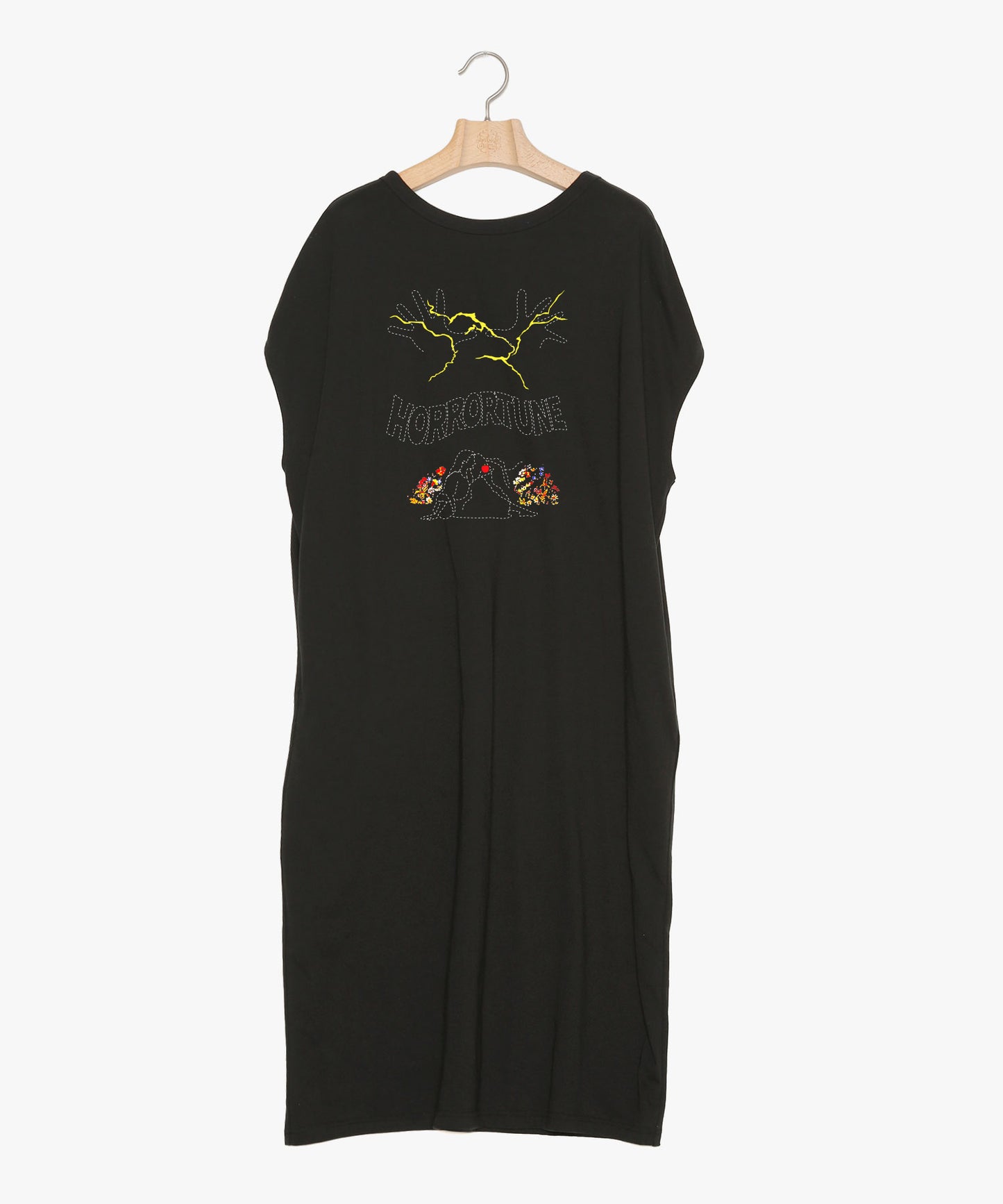 Unknouwn Tee Dress  【Hoorortune】
