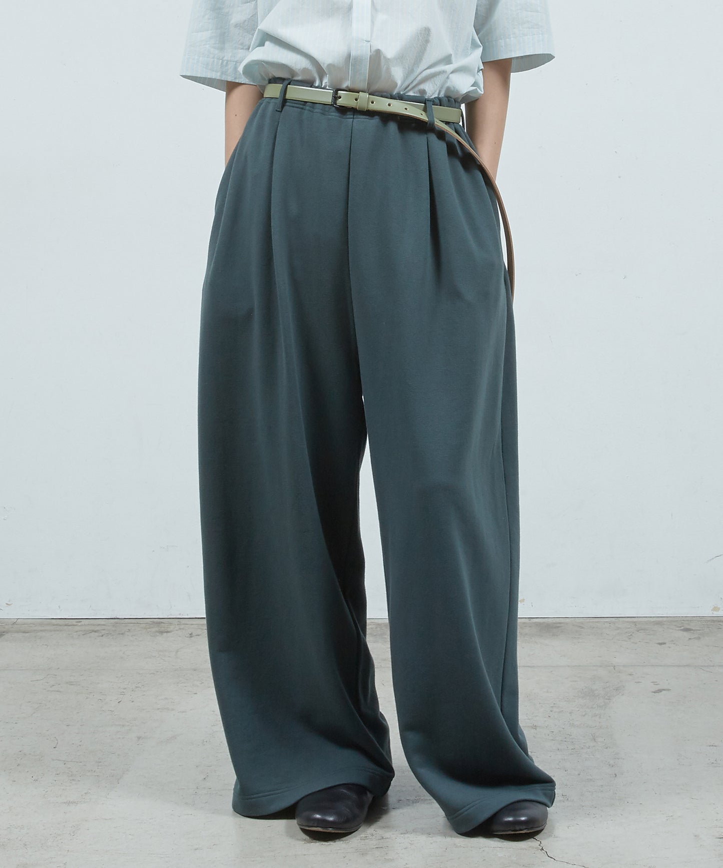 ワンタックSWパンツ