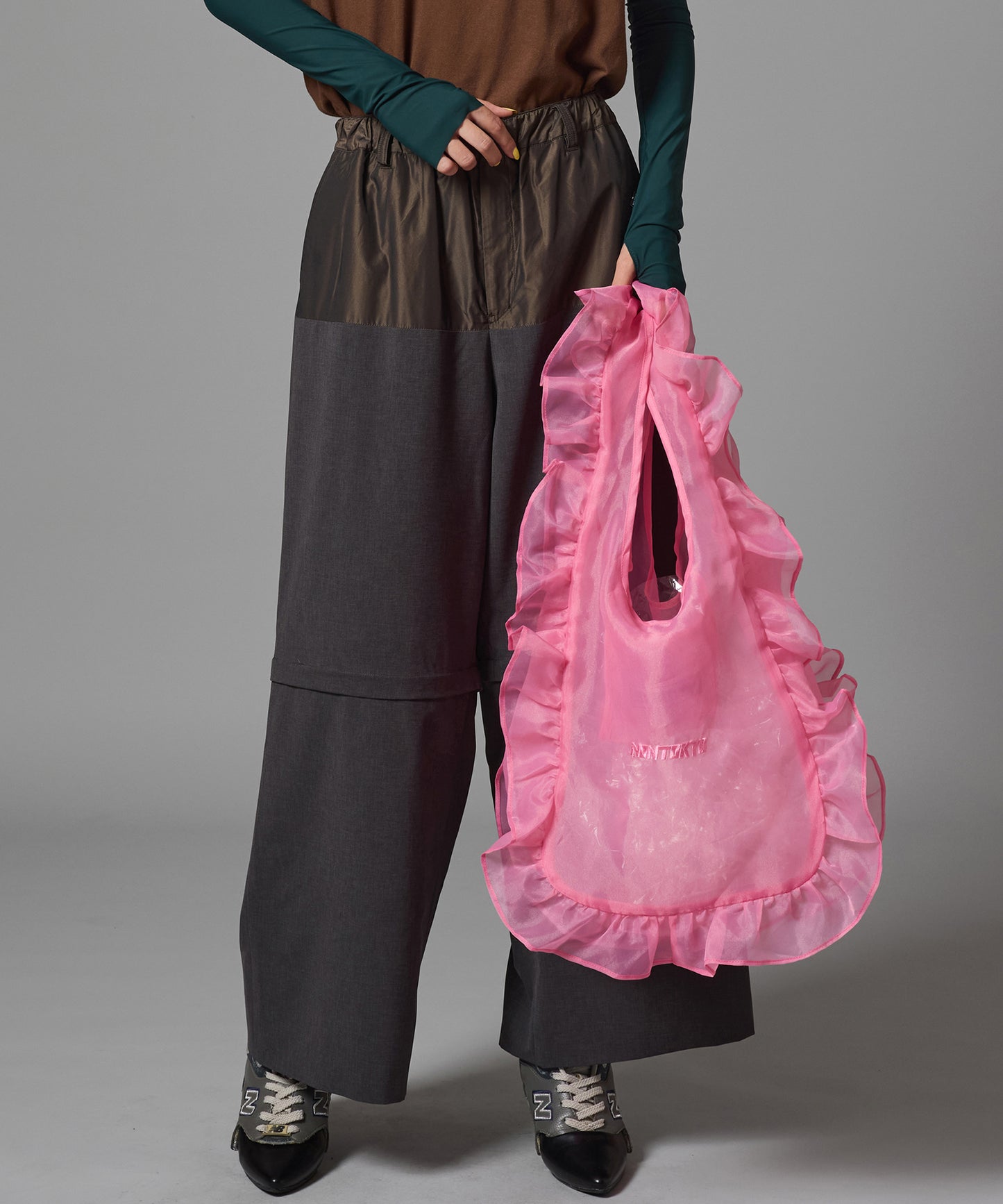 SHEER FRILL BAG(L)