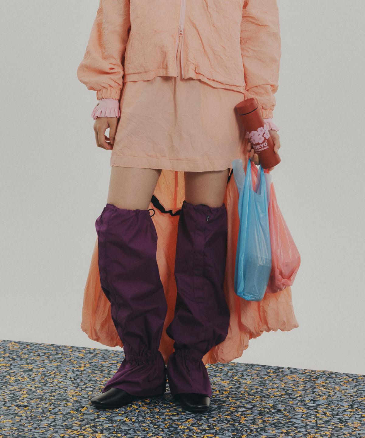 2WAY CRINKLE SKIRT