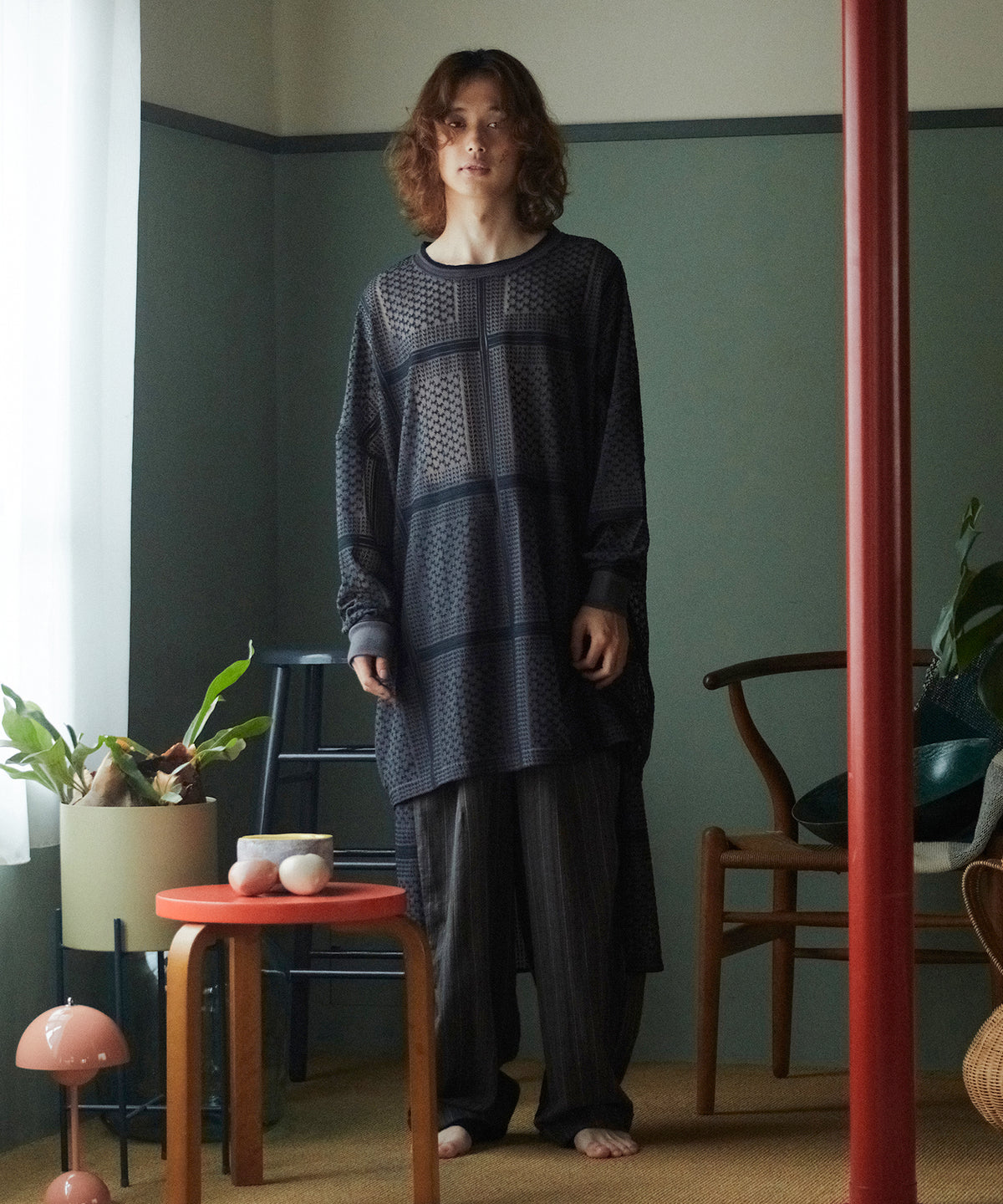 SHEMAGH LACE PULLOVER