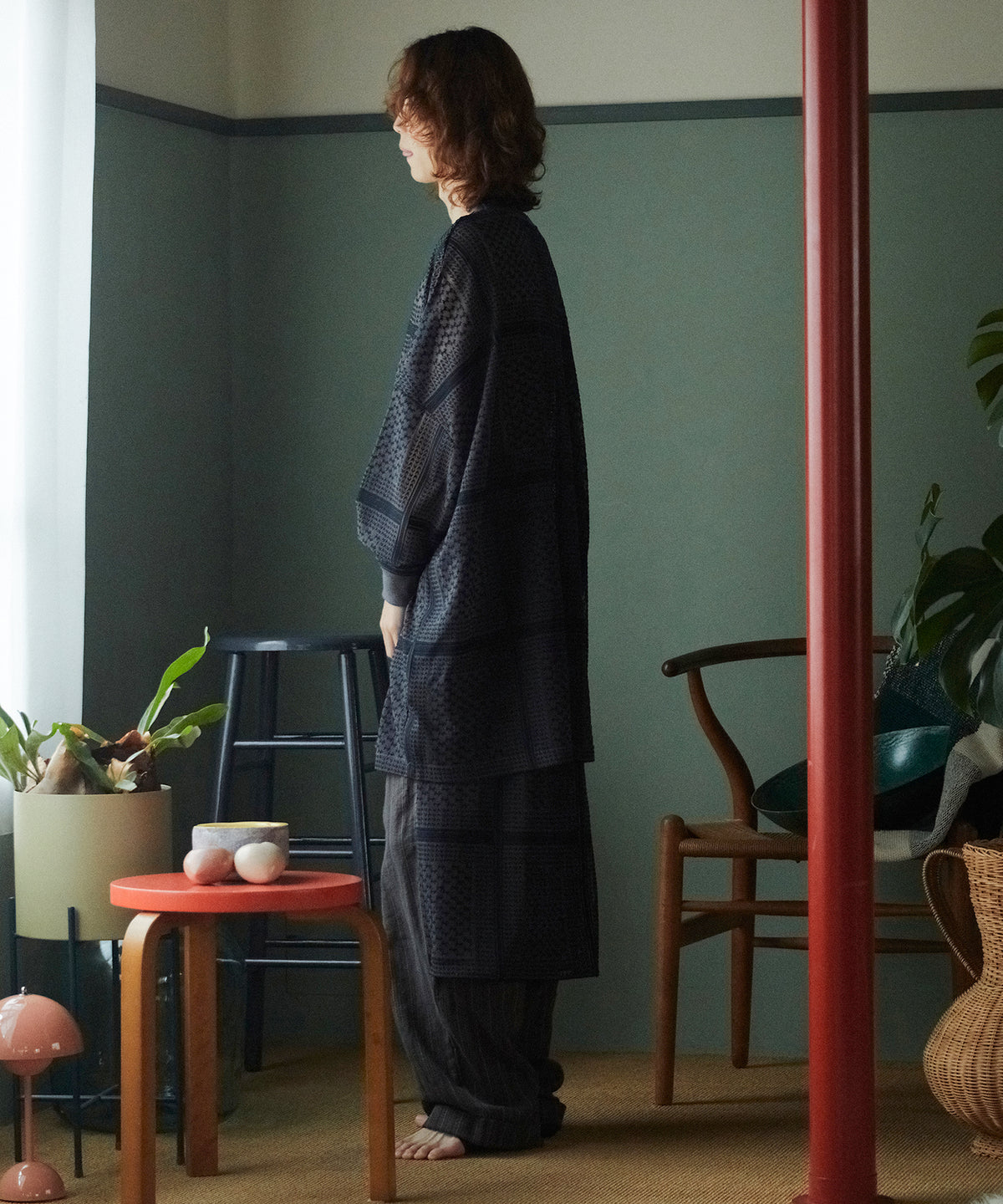 SHEMAGH LACE PULLOVER