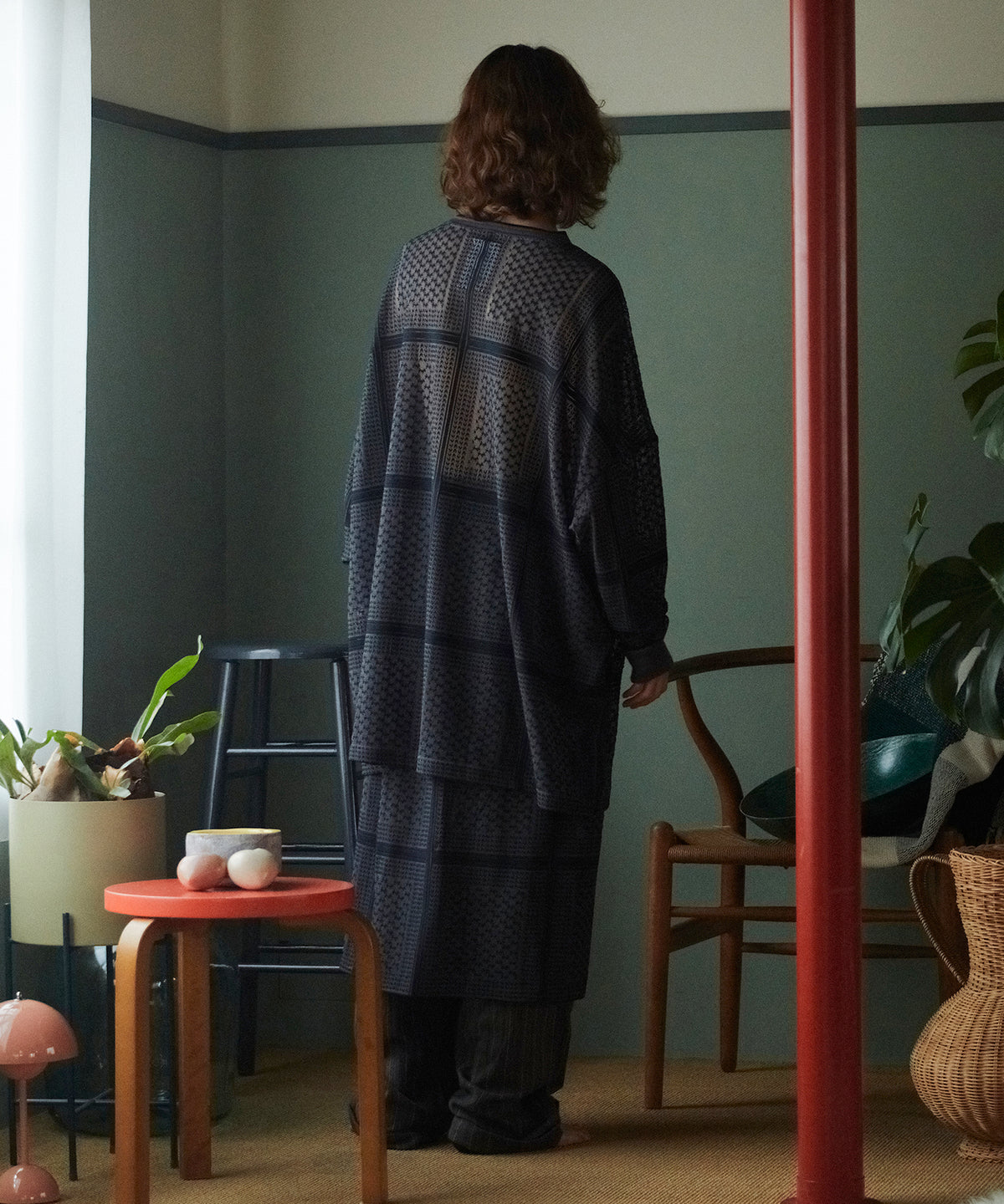 SHEMAGH LACE PULLOVER