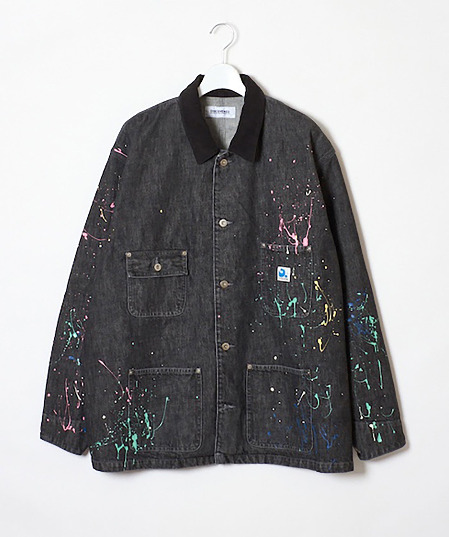 DENIM PAINT BLOUSON