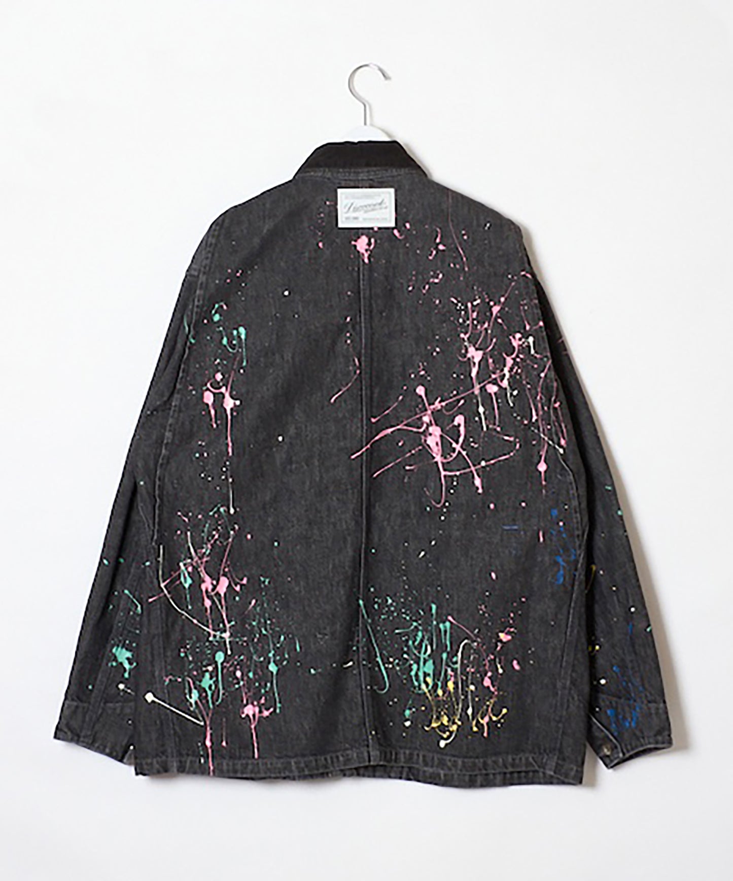 DENIM PAINT BLOUSON