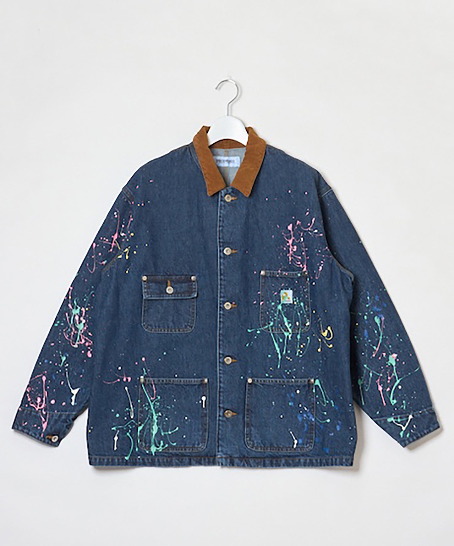 DENIM PAINT BLOUSON