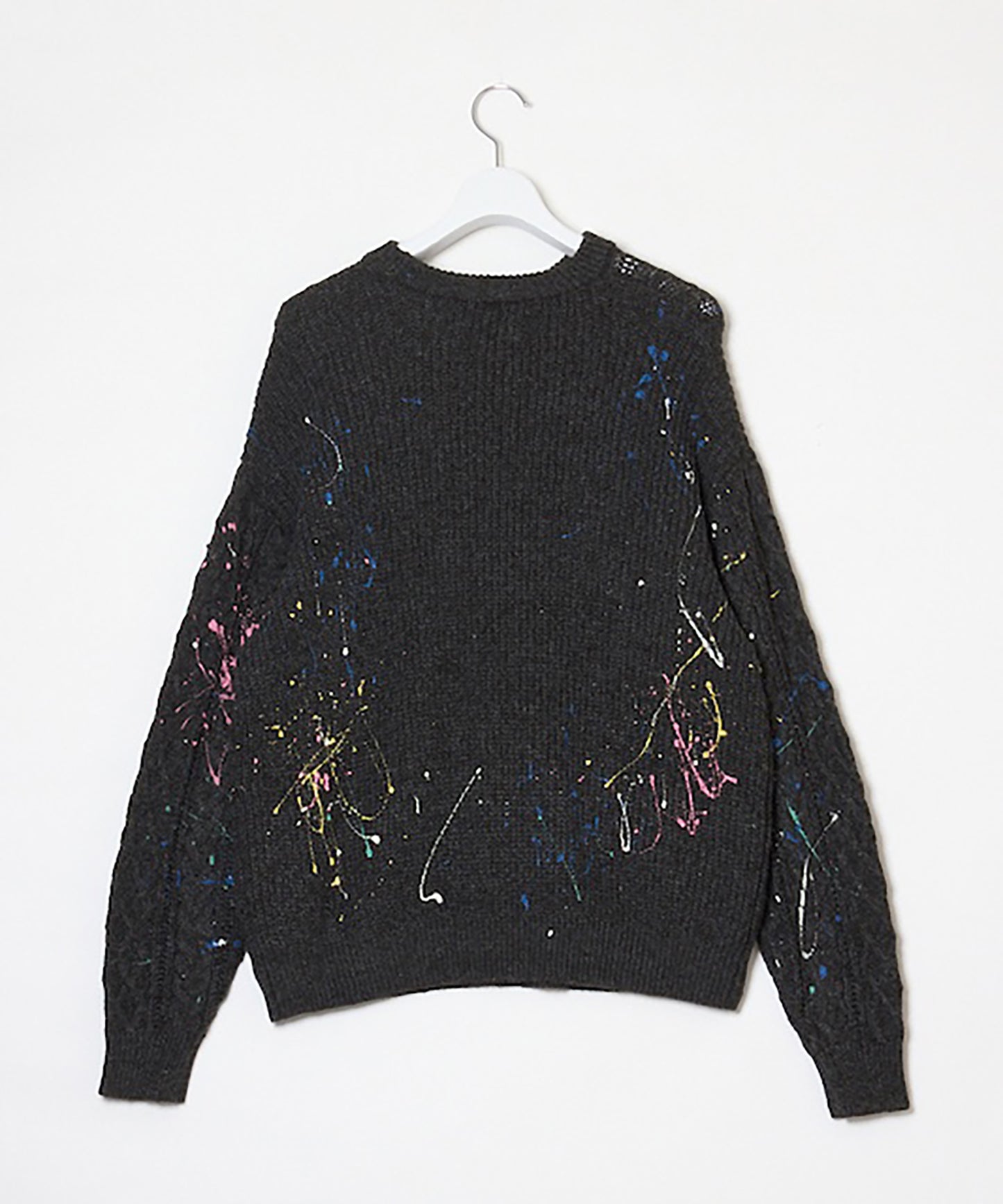 CABLE PAINT KNIT
