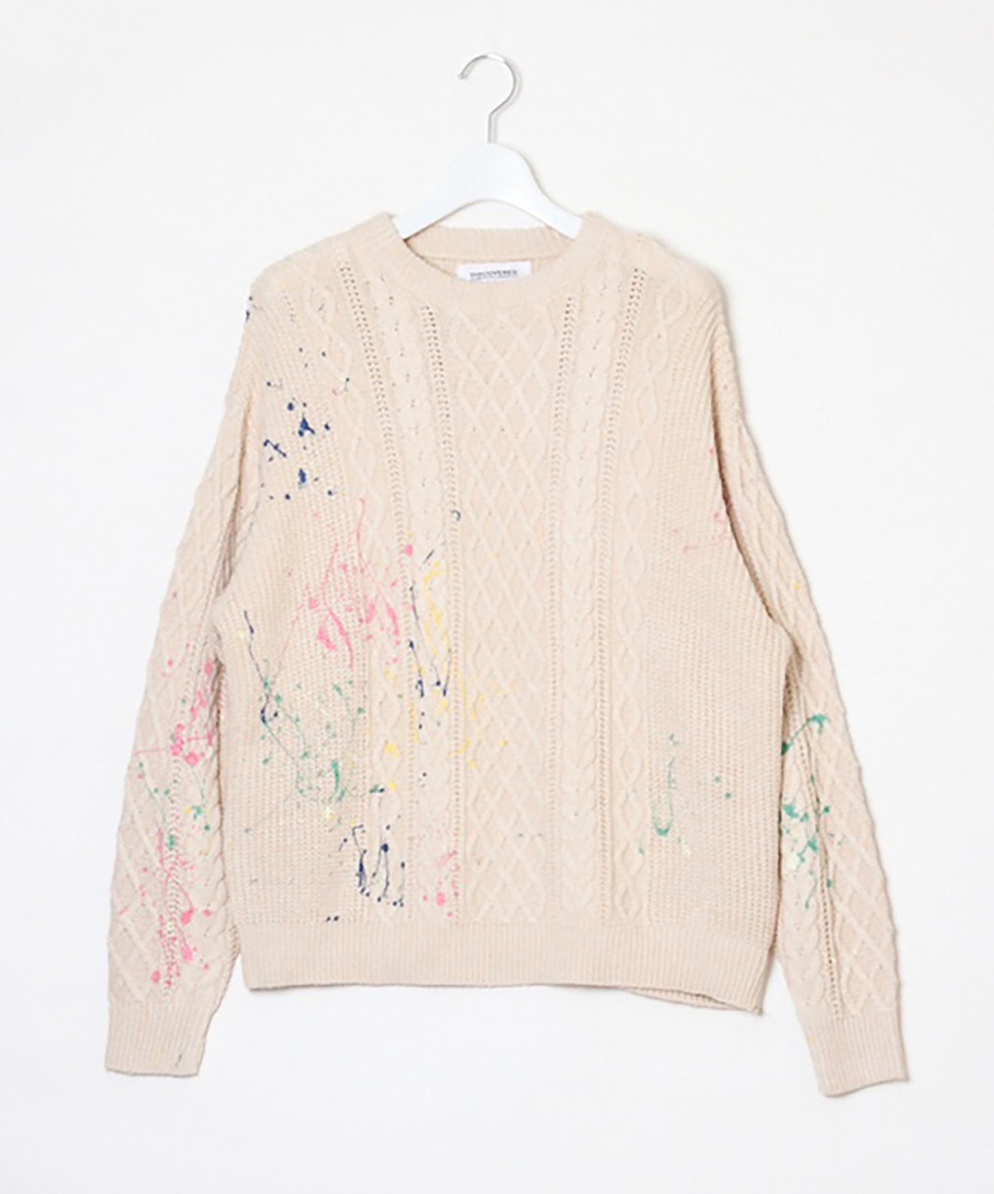 CABLE PAINT KNIT
