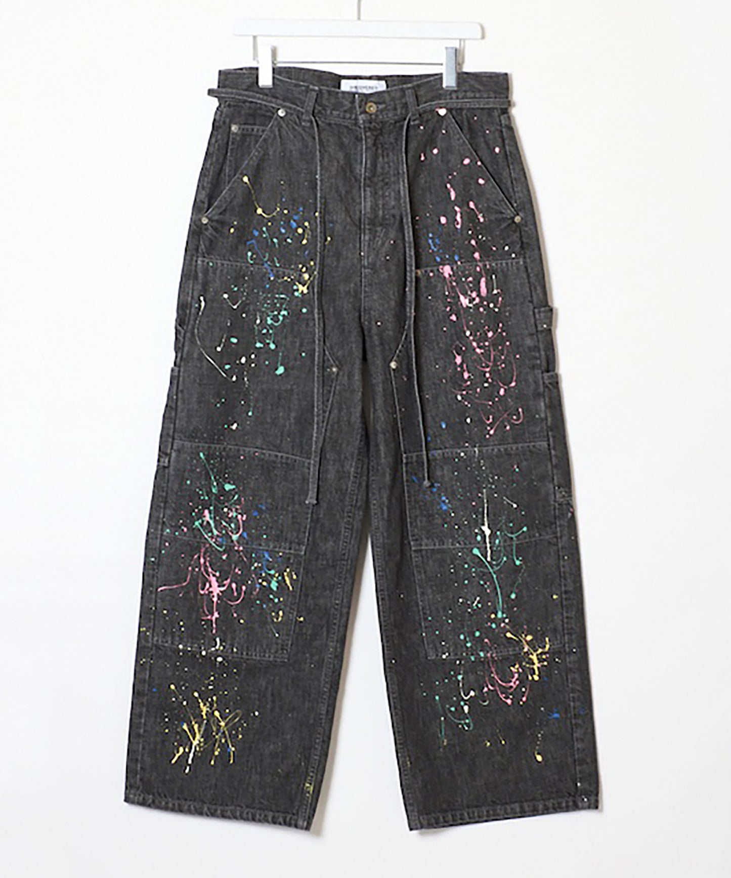 DENIM PAINT PANTS