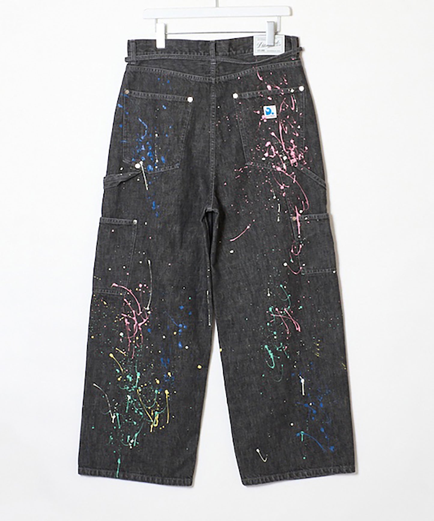 DENIM PAINT PANTS