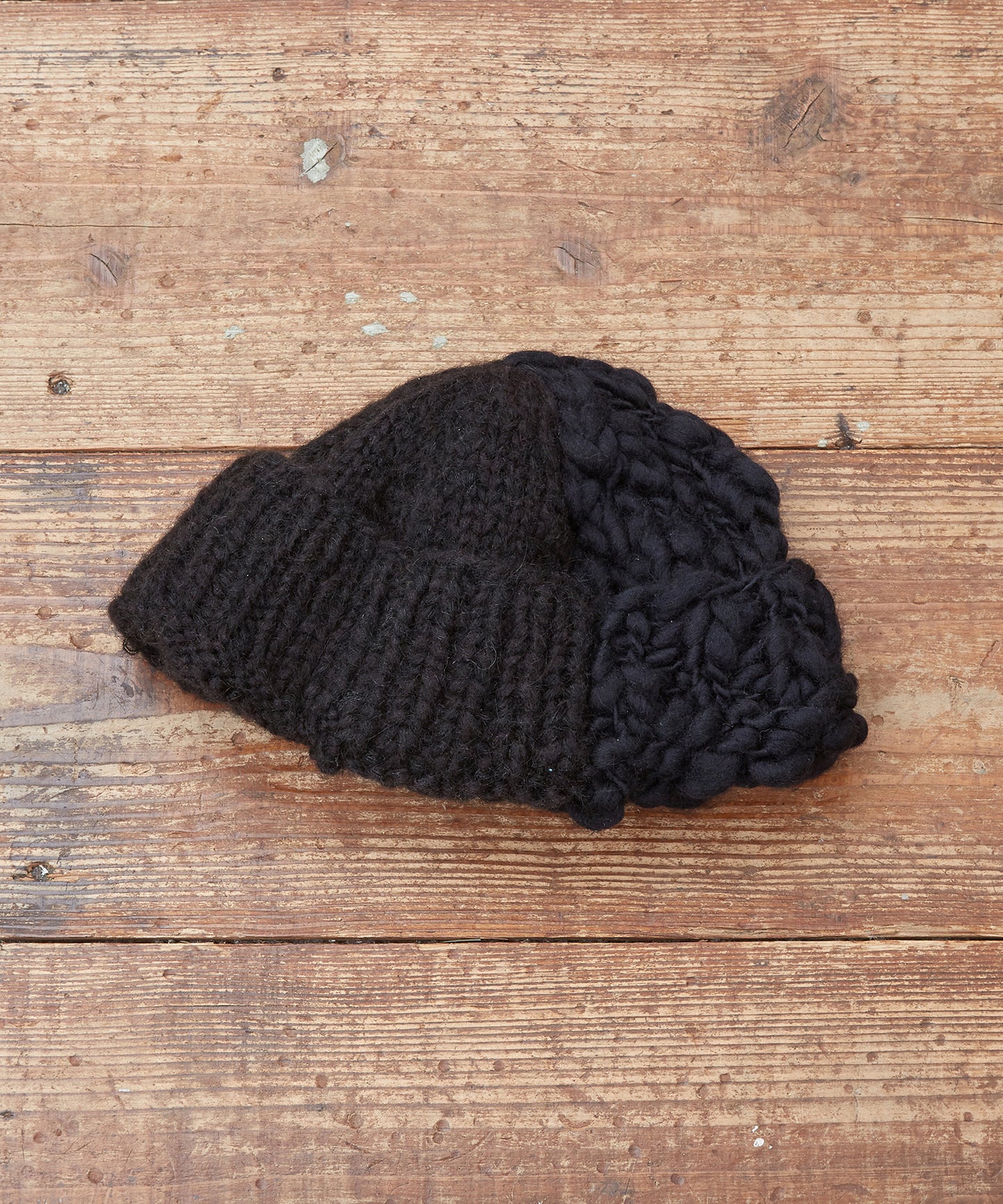 ハンドニットグラデーションCAP