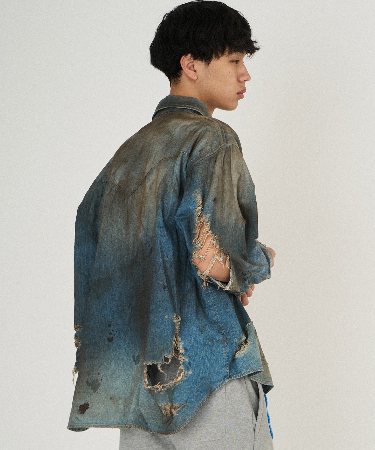 CRASH DENIM SHIRTS