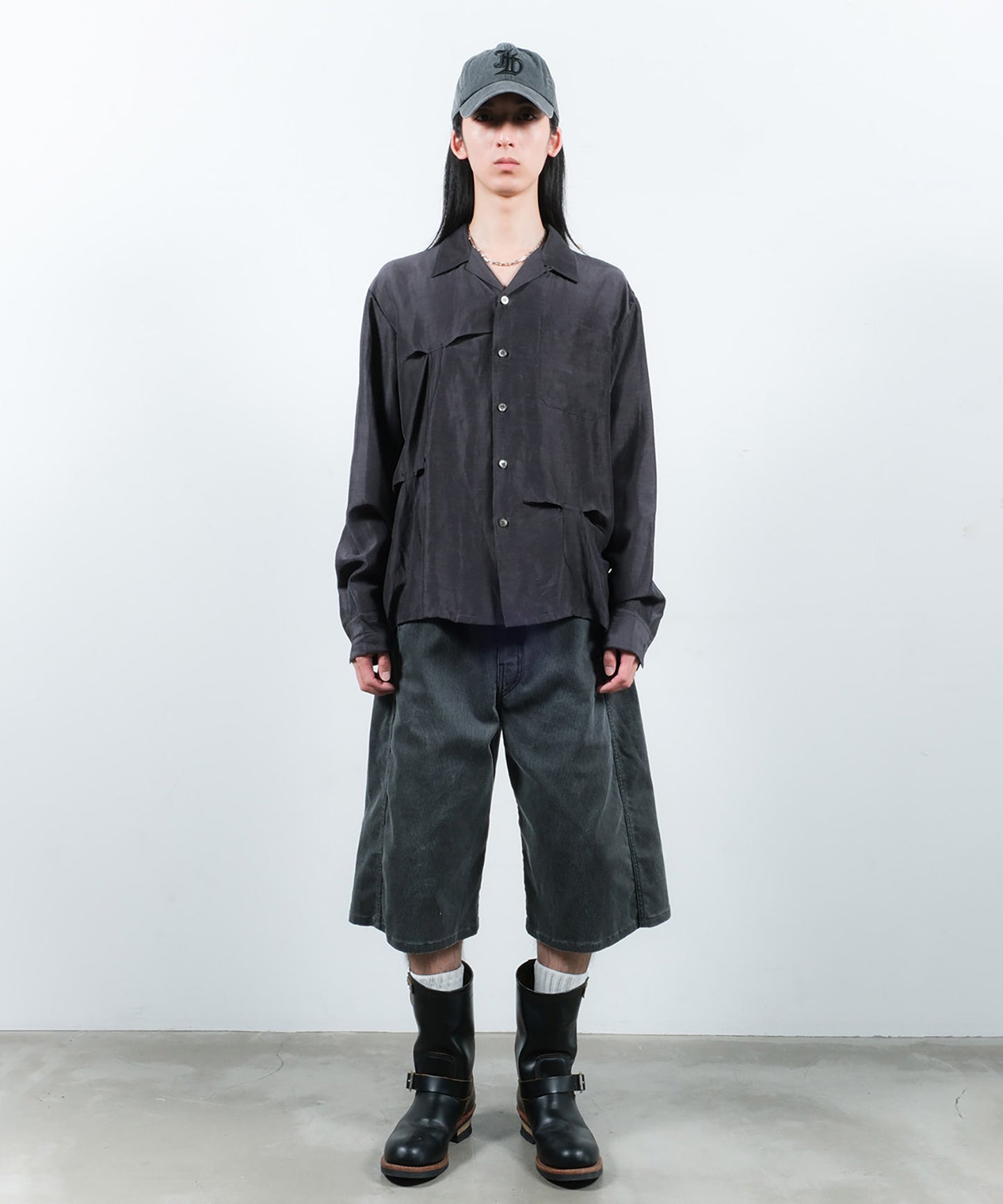 3D 3/4 FADE PIQUE PANTS