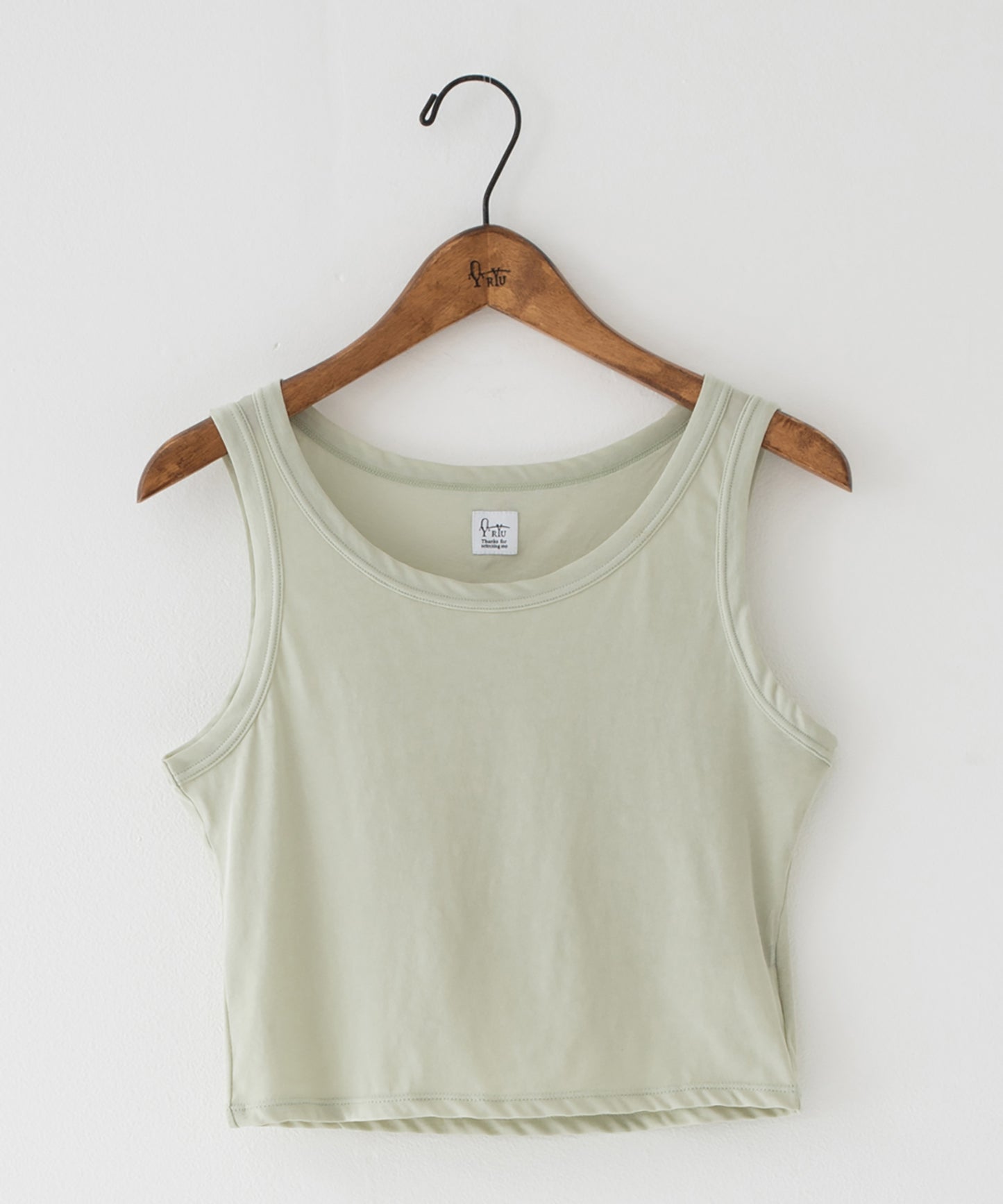 high twist jersey sleeve-less top