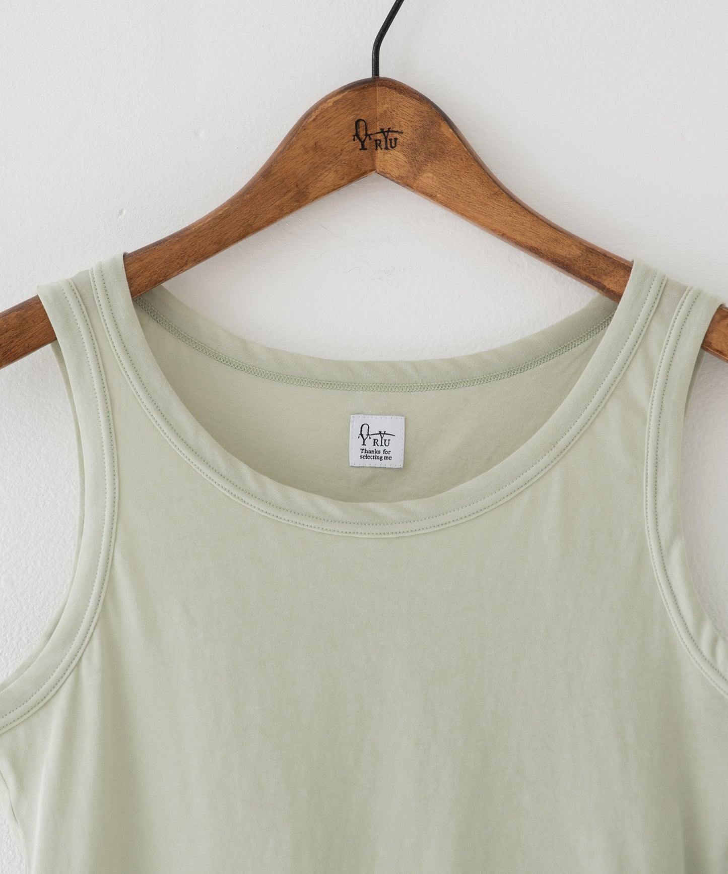 high twist jersey sleeve-less top