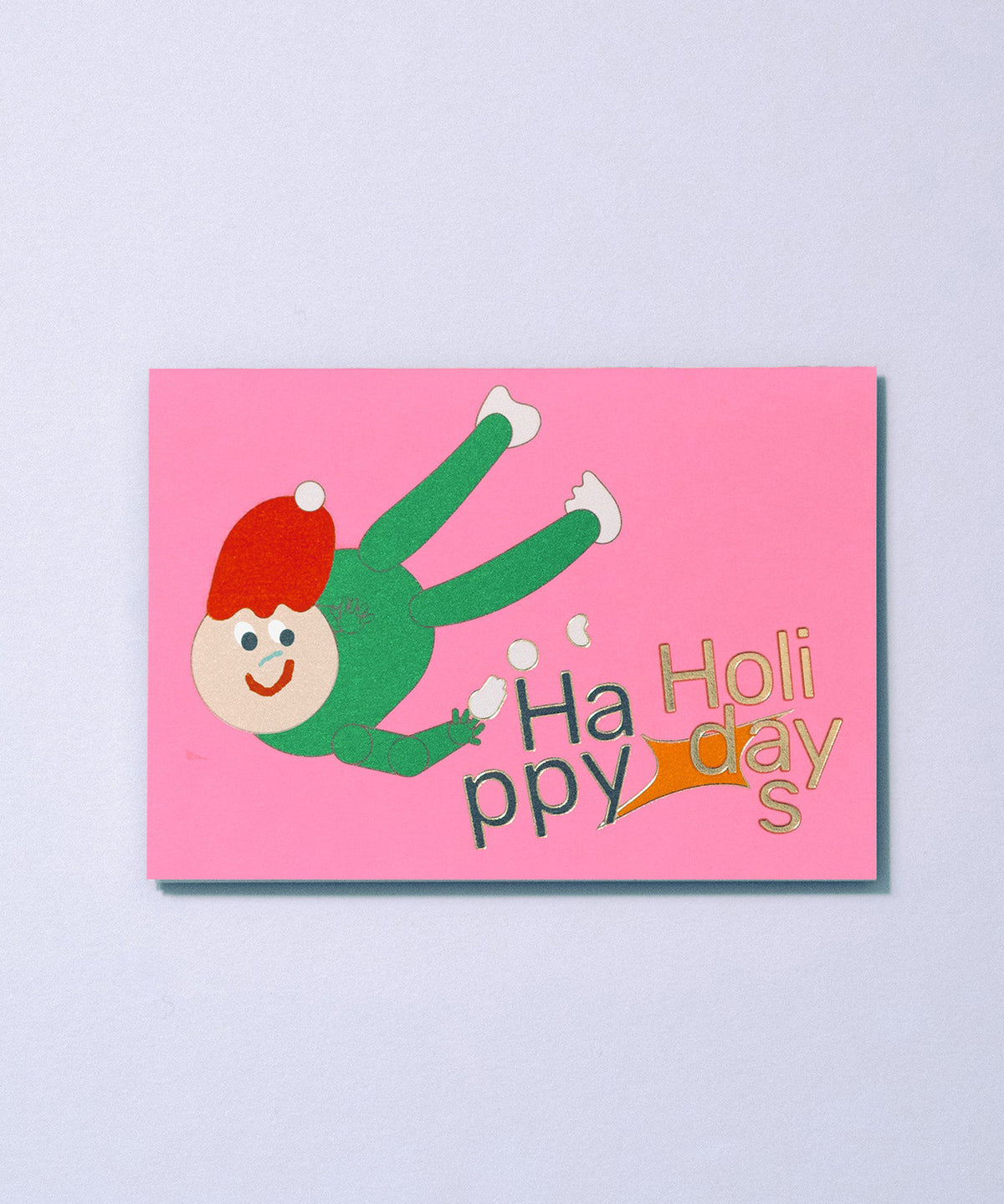 「CHRISTMAS CARD Happy Holidays 」 Design: Eriko Kawakami /Aya Iida