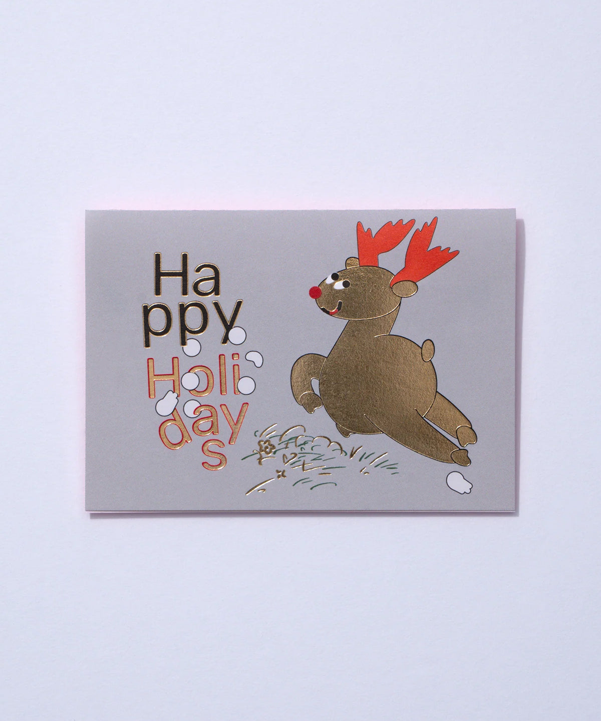 「CHRISTMAS CARD Happy Holidays 」 Design: Eriko Kawakami /Aya Iida