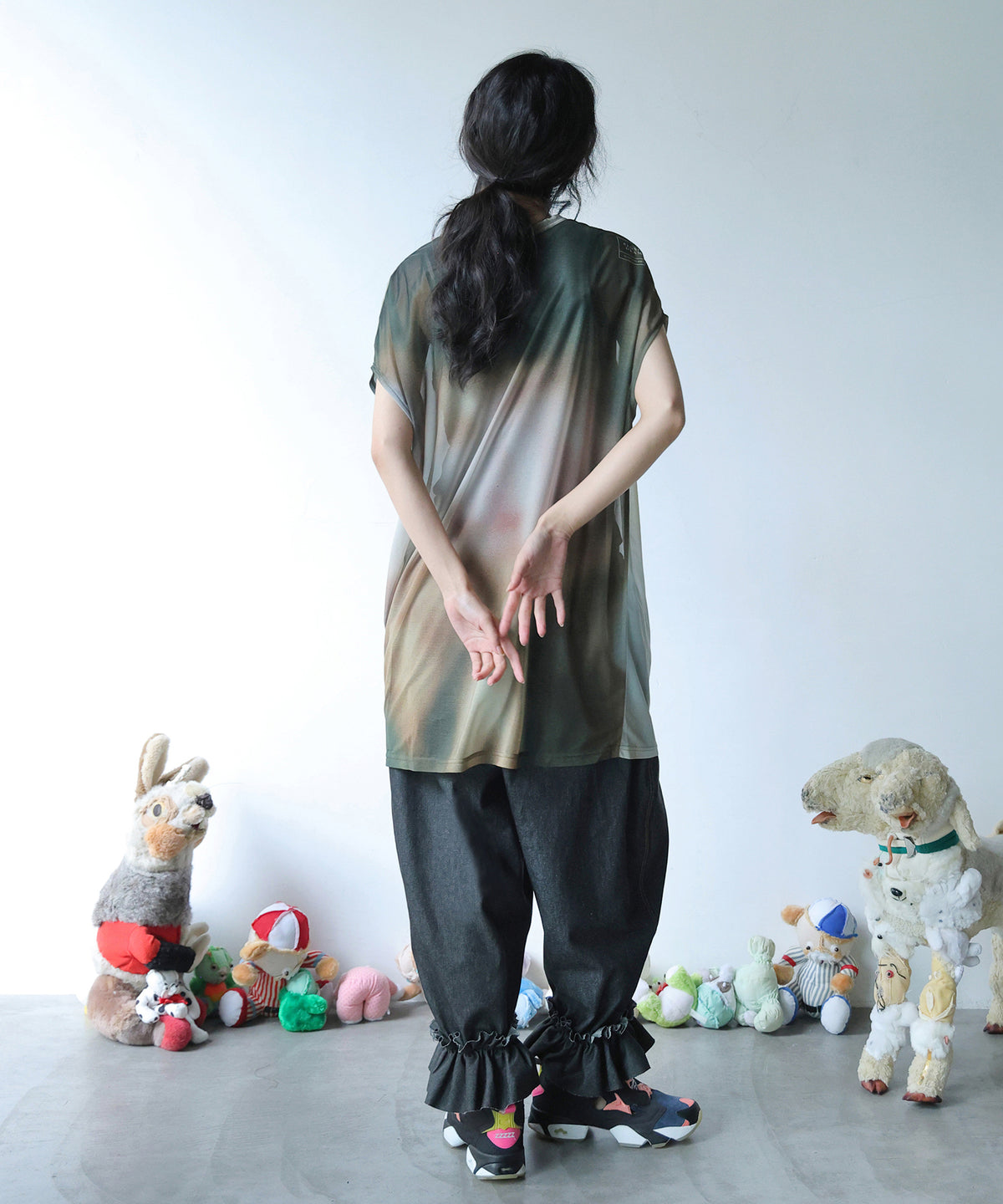 DIM PRINT DRESS