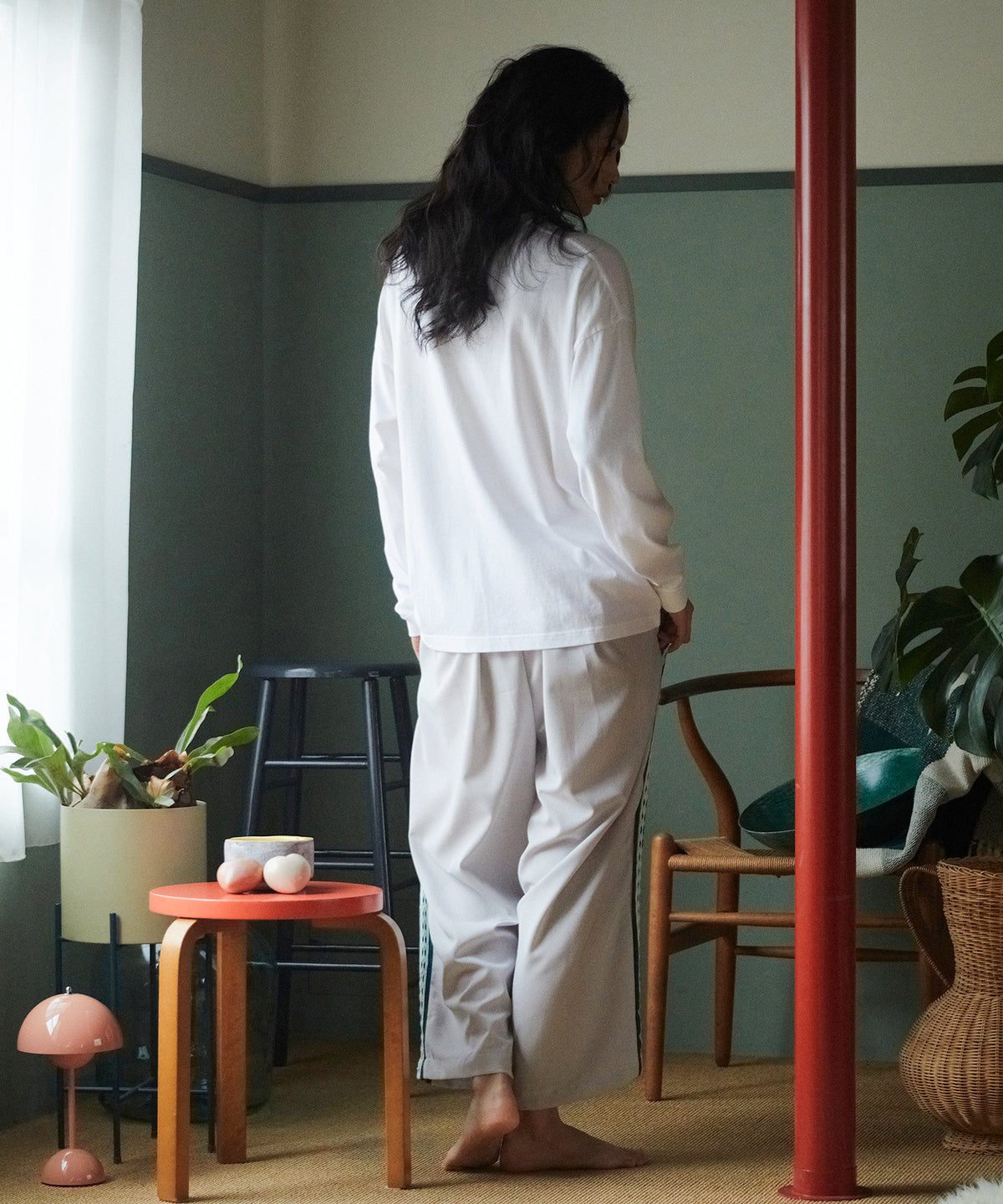 HANDMADE TAPE LINE PANTS