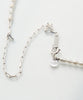 THIN PEARL SWITCHING NECKLACE (925 SILVER) 【納期6月下旬】