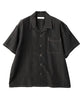 RAYON WOOL OPEN COLLAR SHIRT S/S【商品納期 2月下旬】