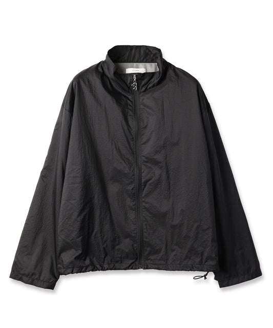 NYLON STAND ZIP SHIRT