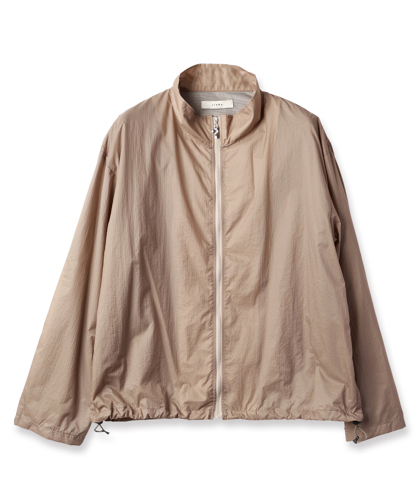 NYLON STAND ZIP SHIRT