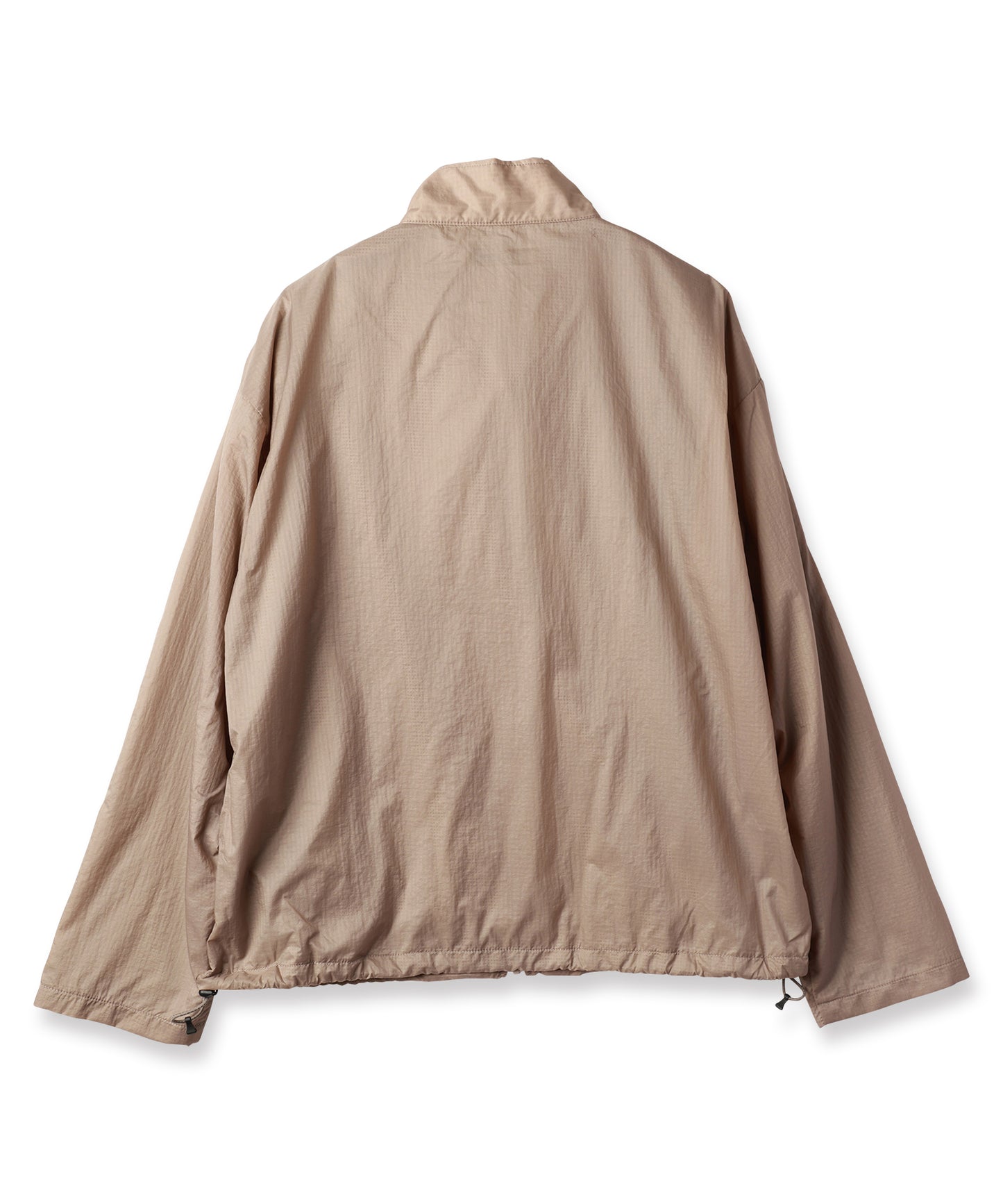 NYLON STAND ZIP SHIRT