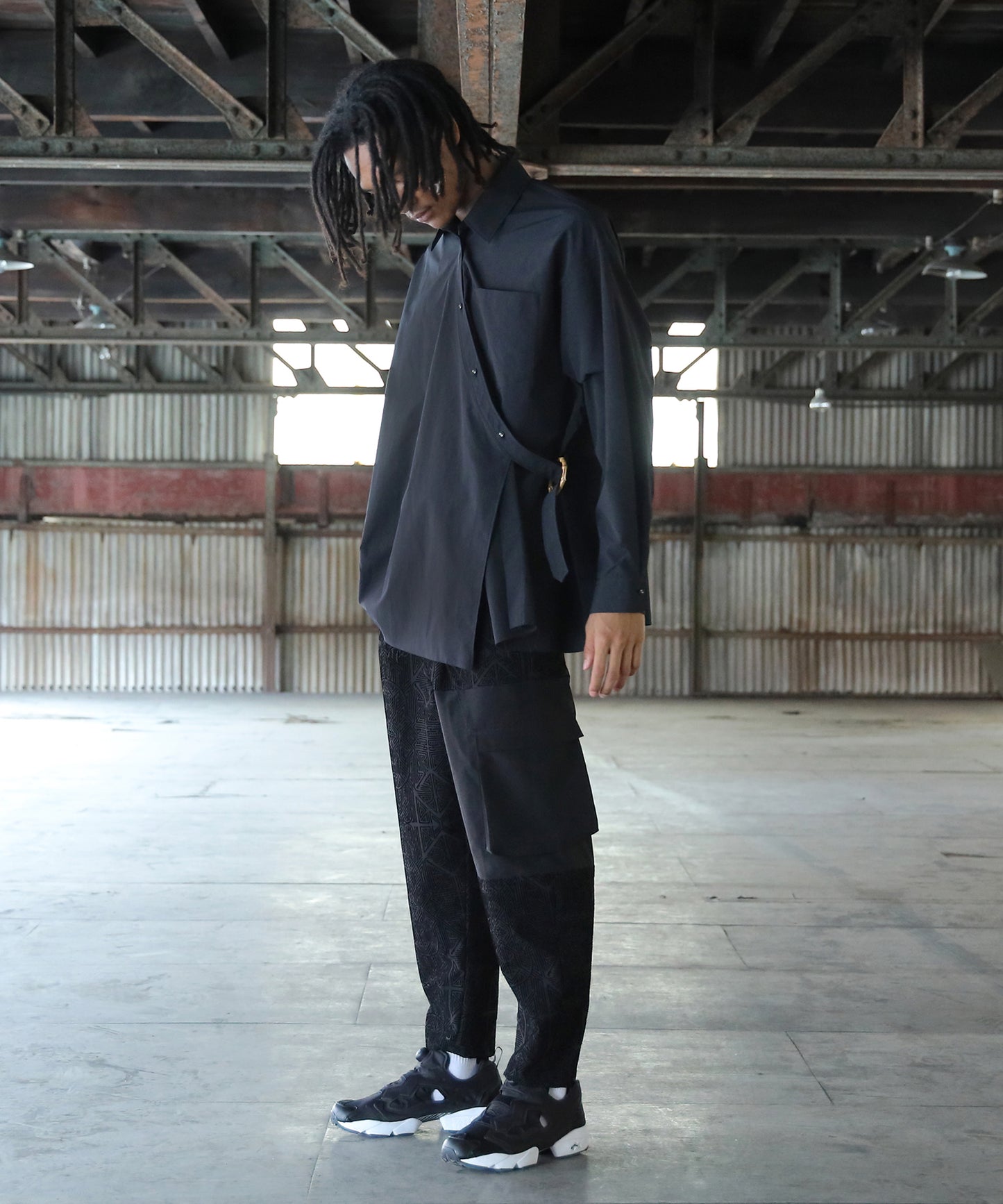 Stone Yard Floc Wide Pants