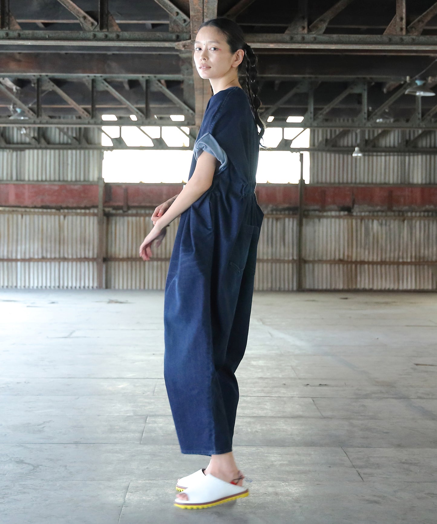 Circle Denim All-in-one【商品納期 3月下旬】