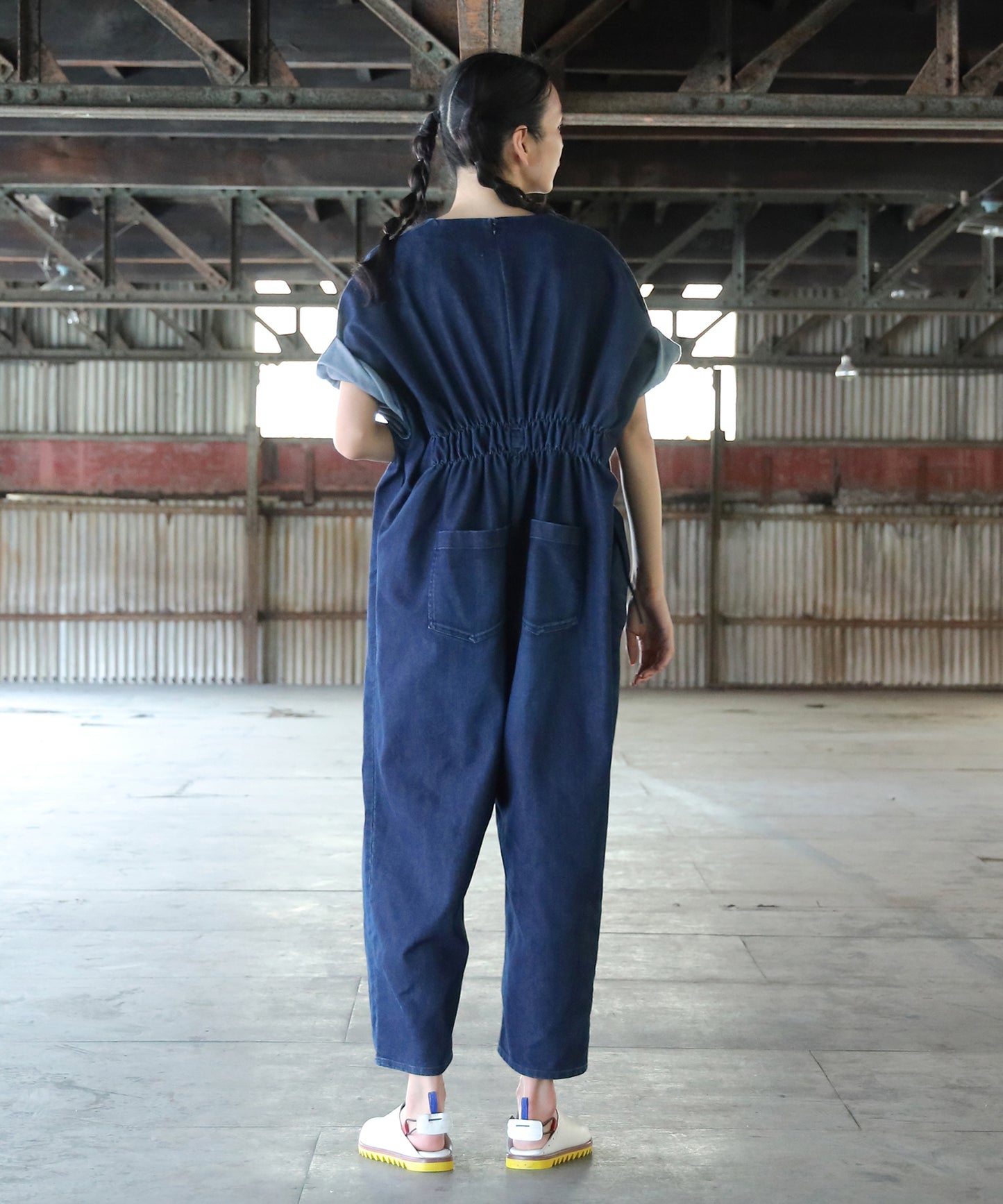 Circle Denim All-in-one【商品納期 3月下旬】