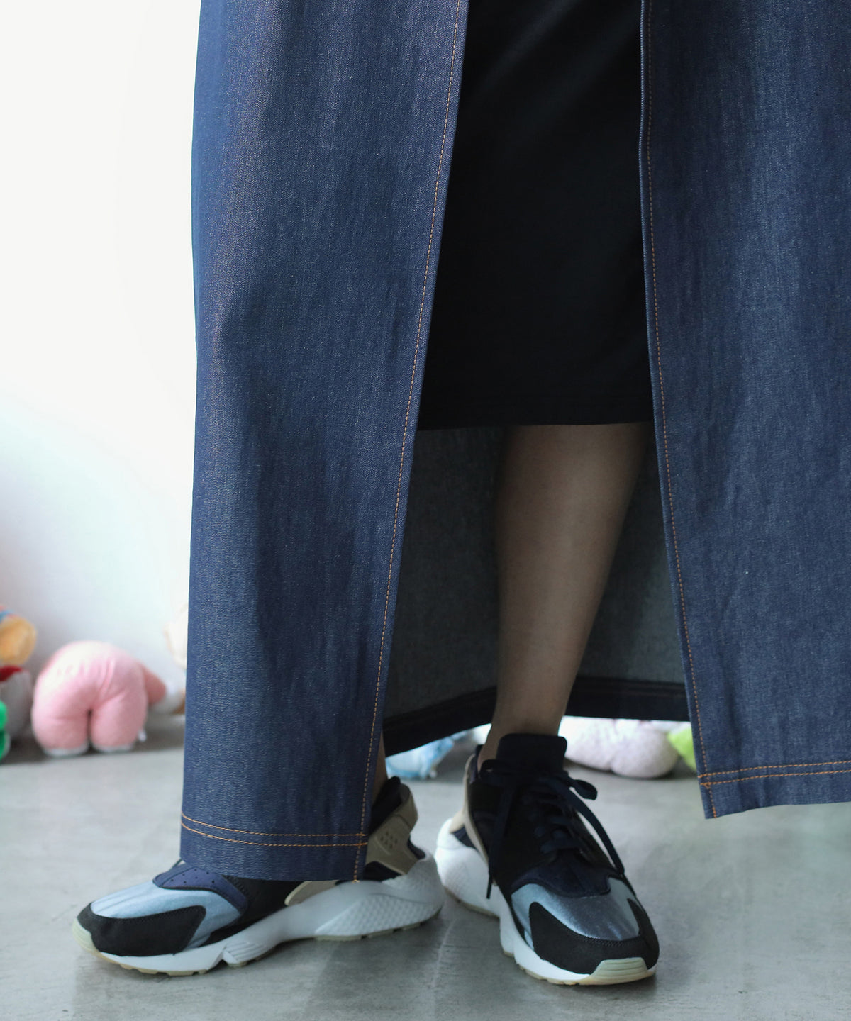 WRAP JEANS APRON