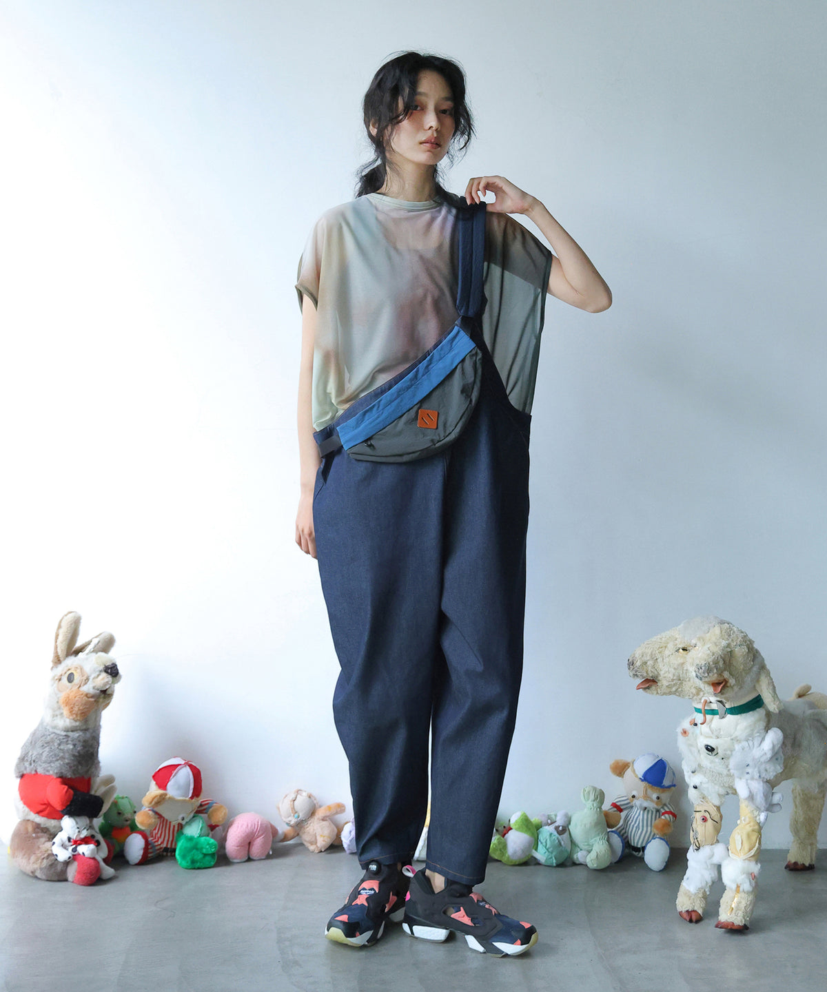 ONE-STRAP BAG SALOPETTE
