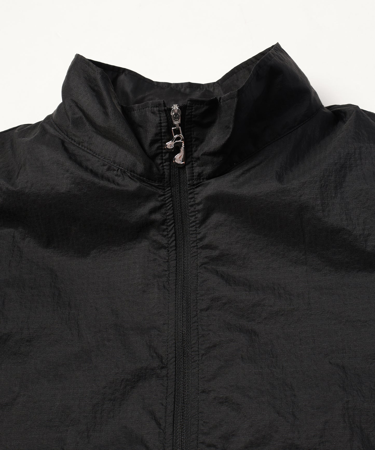 NYLON STAND ZIP SHIRT