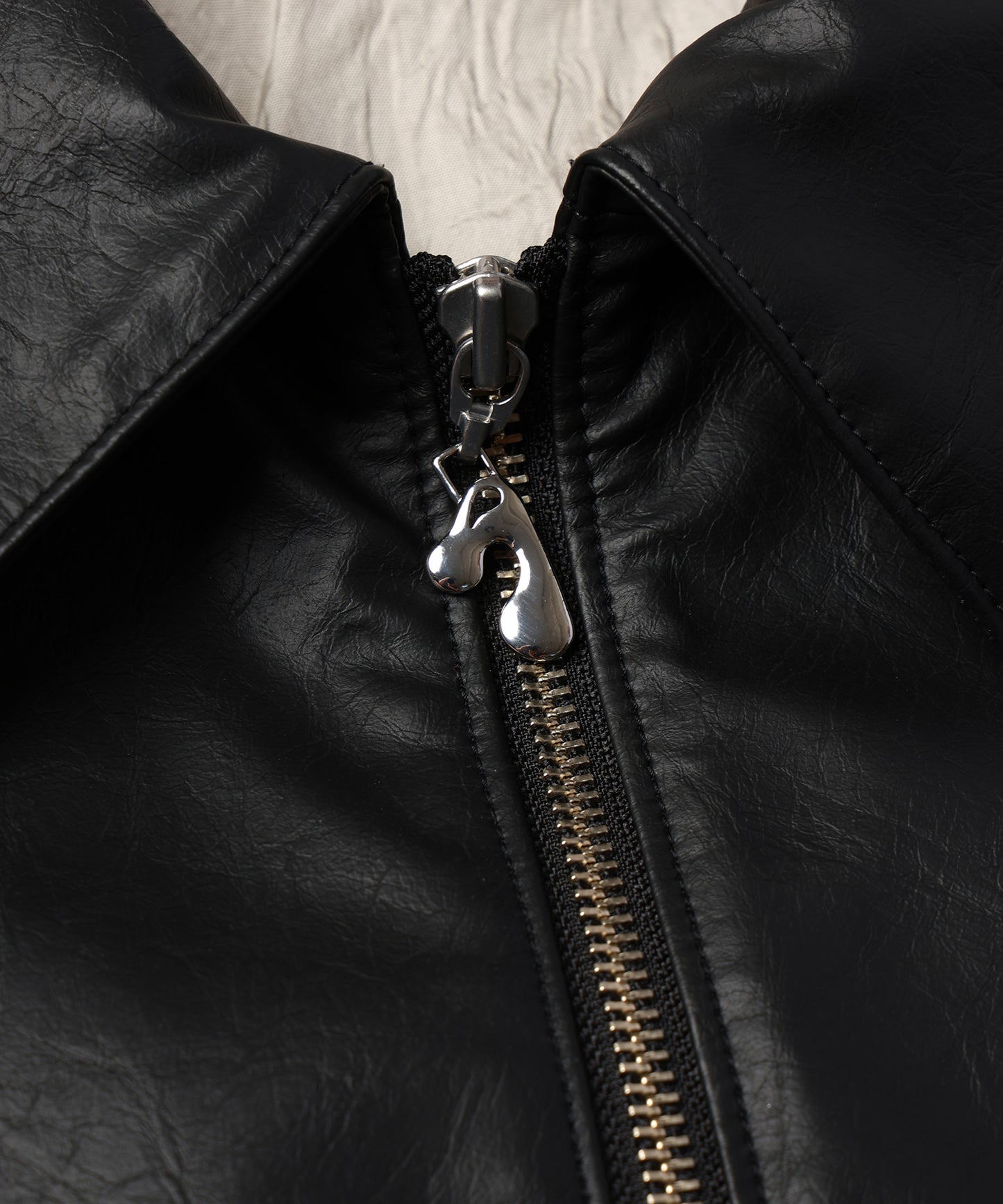 VEGAN LEATHER JACKET