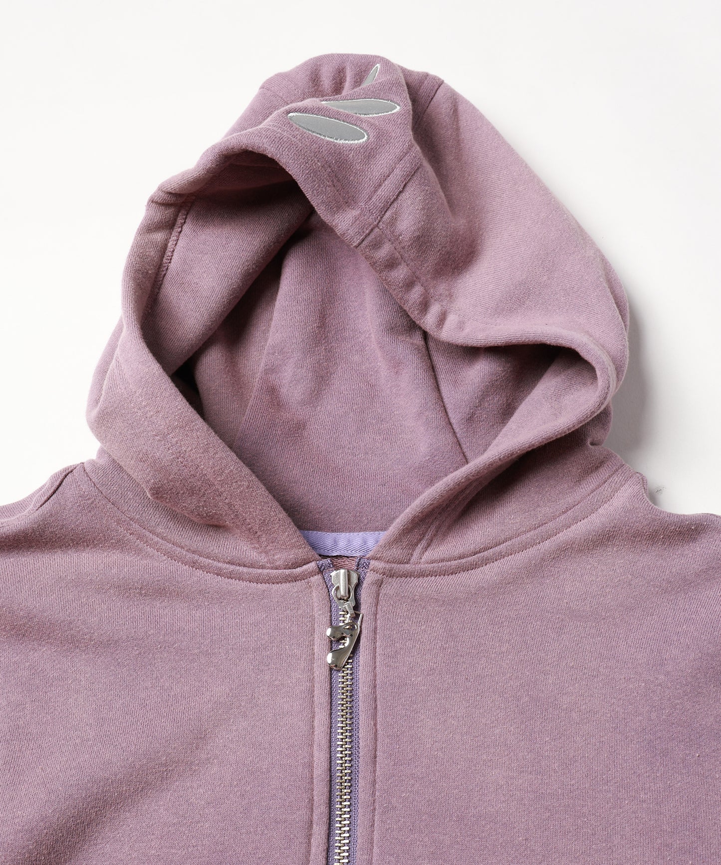 CIRCLE REFLECTOR ZIP HOODIE