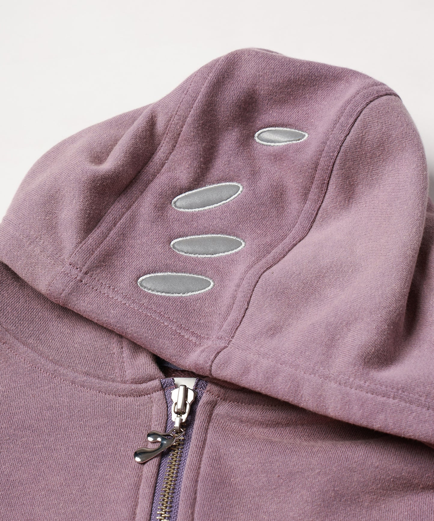 CIRCLE REFLECTOR ZIP HOODIE