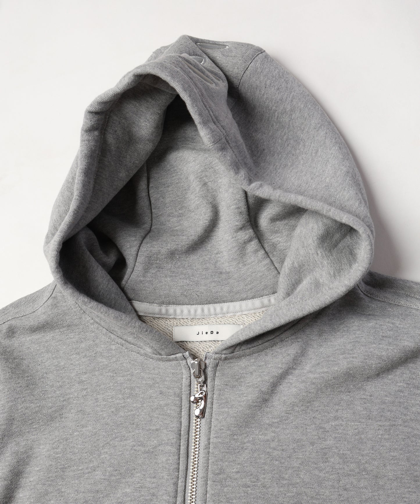 CIRCLE REFLECTOR ZIP HOODIE