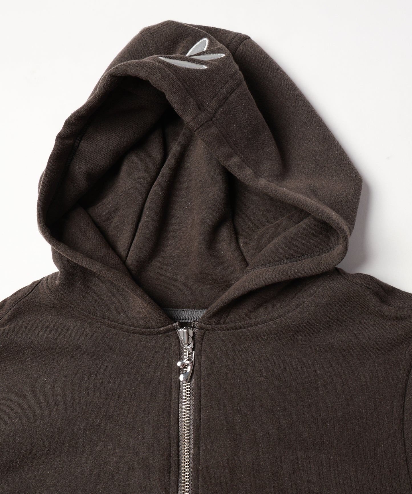 CIRCLE REFLECTOR ZIP HOODIE