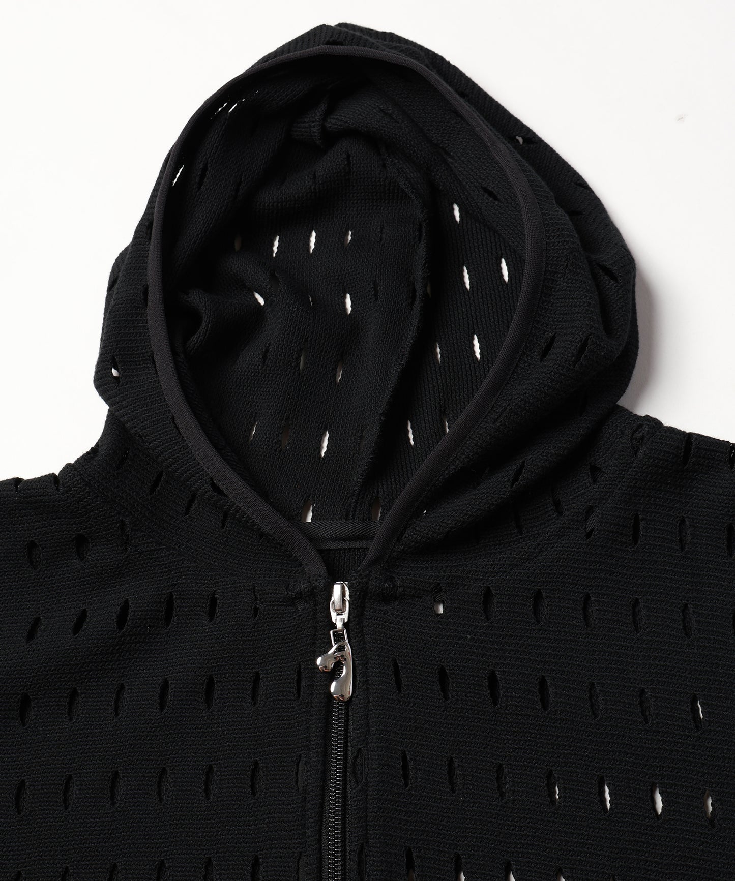 HOLE ZIP HOODIE