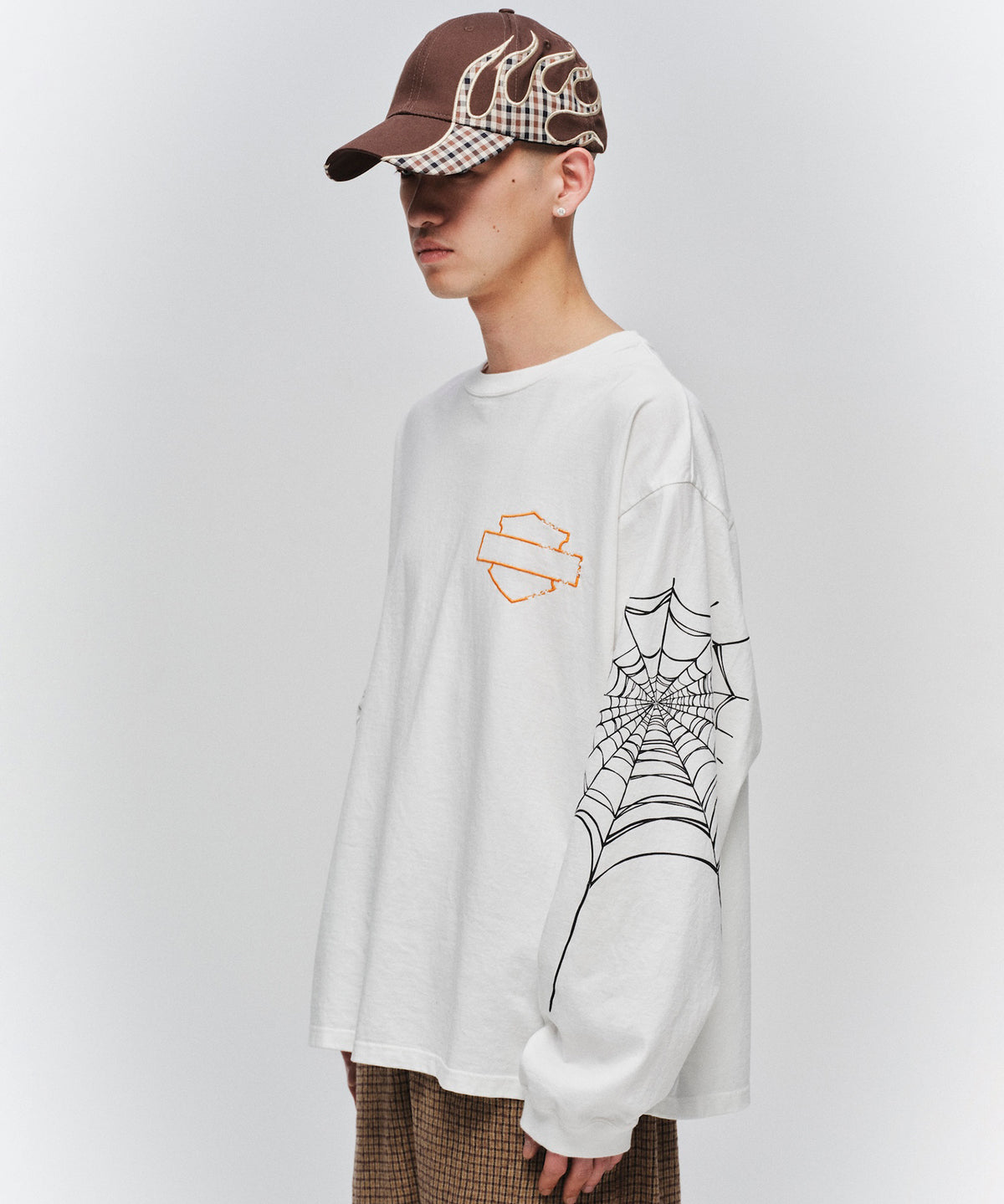 FLAME PATTERN CAP