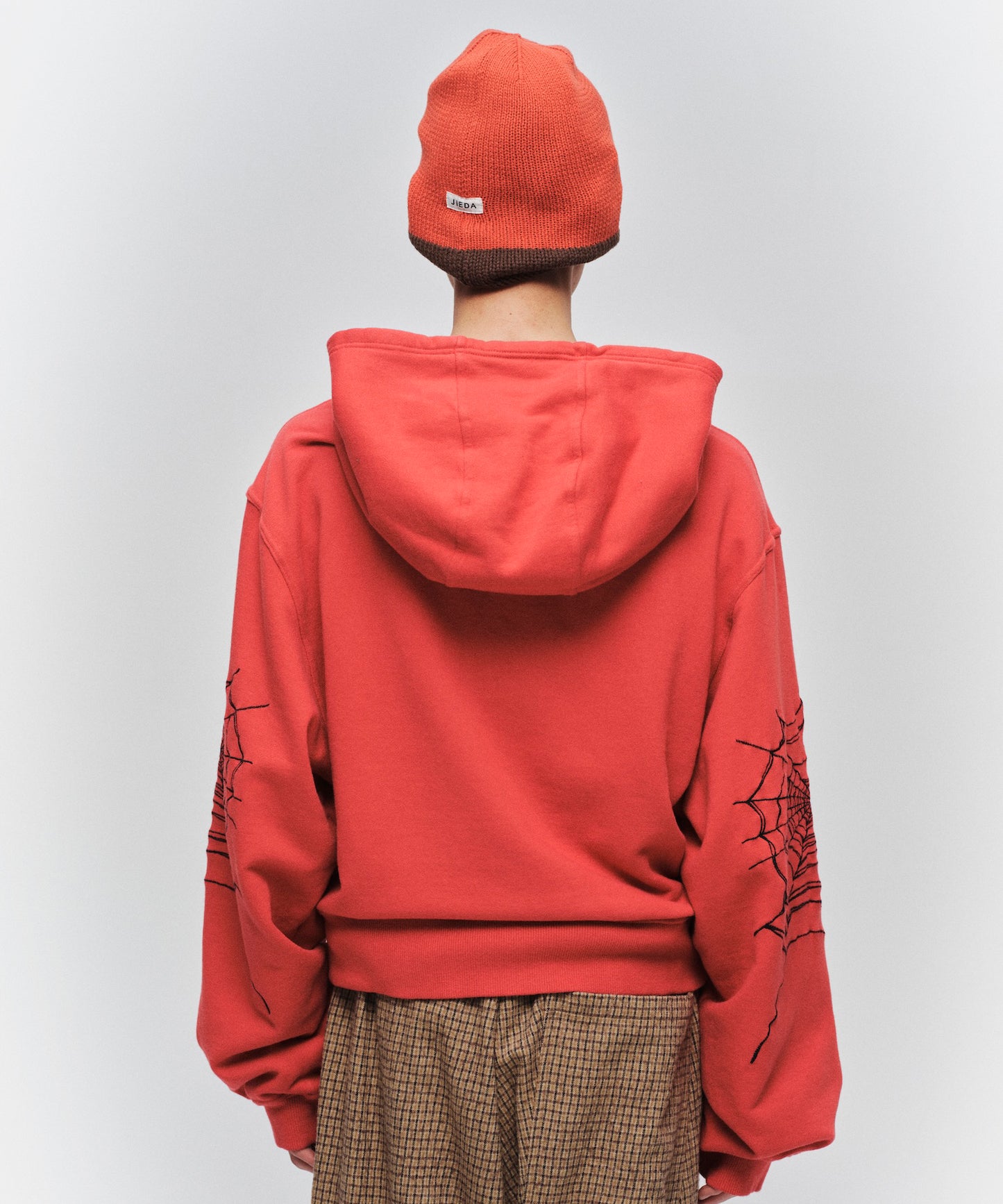 SPYDER-EMBROIDERED SLEEVE HOODIE