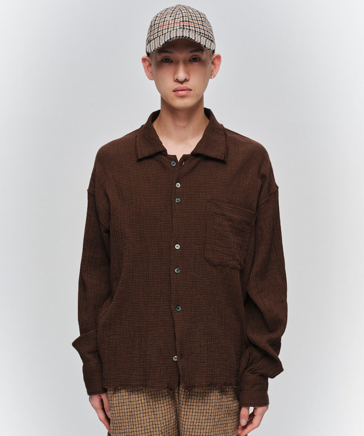 CUT-OFF SHORT SHIRT