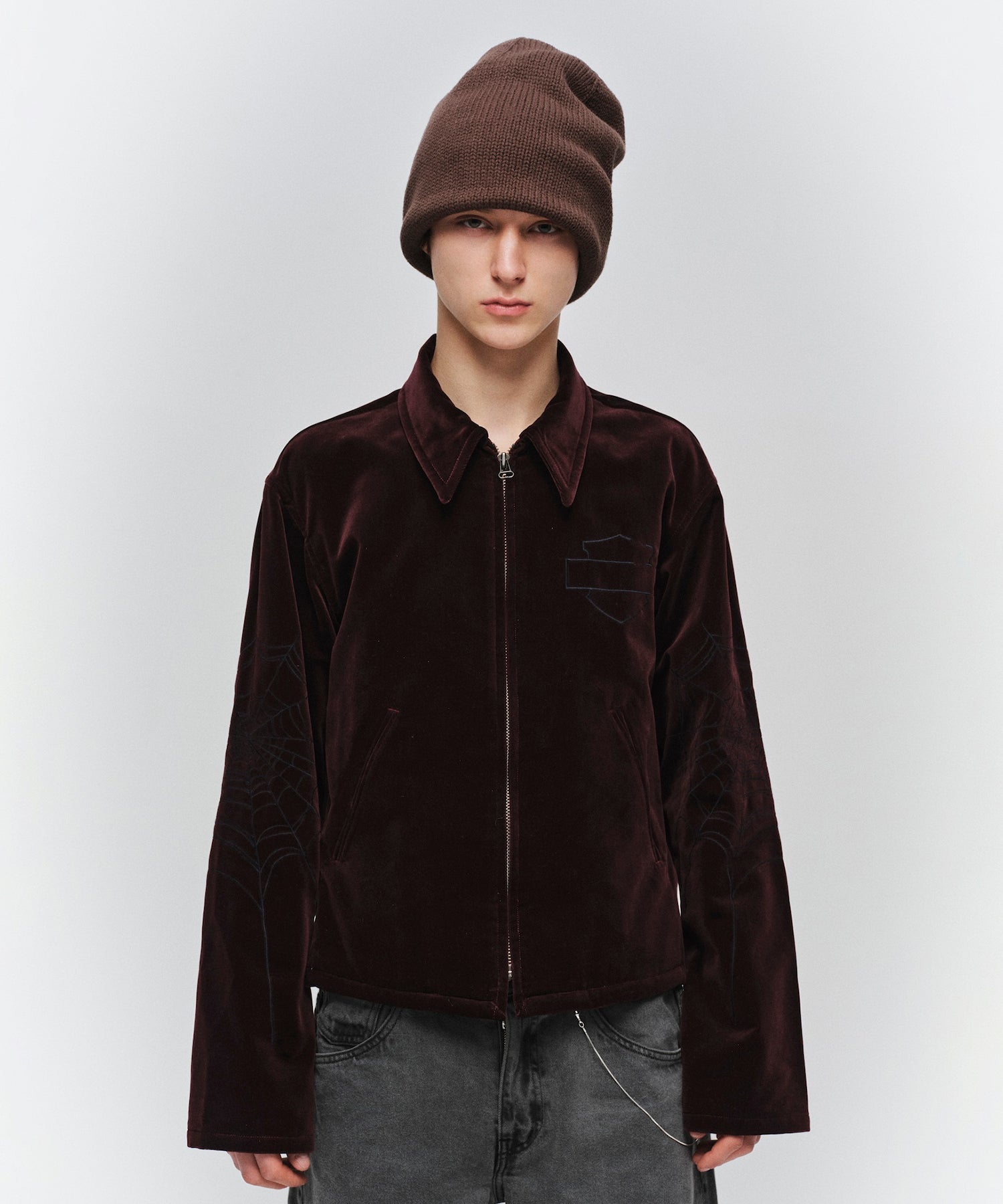 SPYDER EMBROIDERY JACKET – ANLIO（アンリオ）