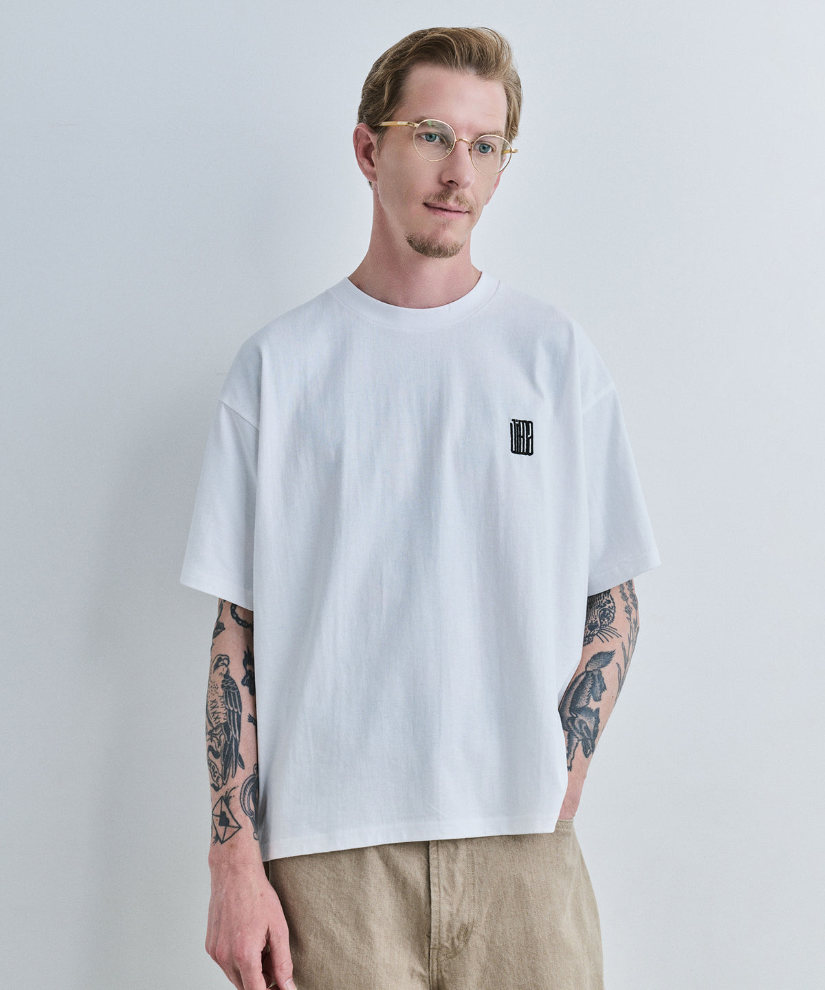 JIEDA EMBROIDERY RELAX TEE